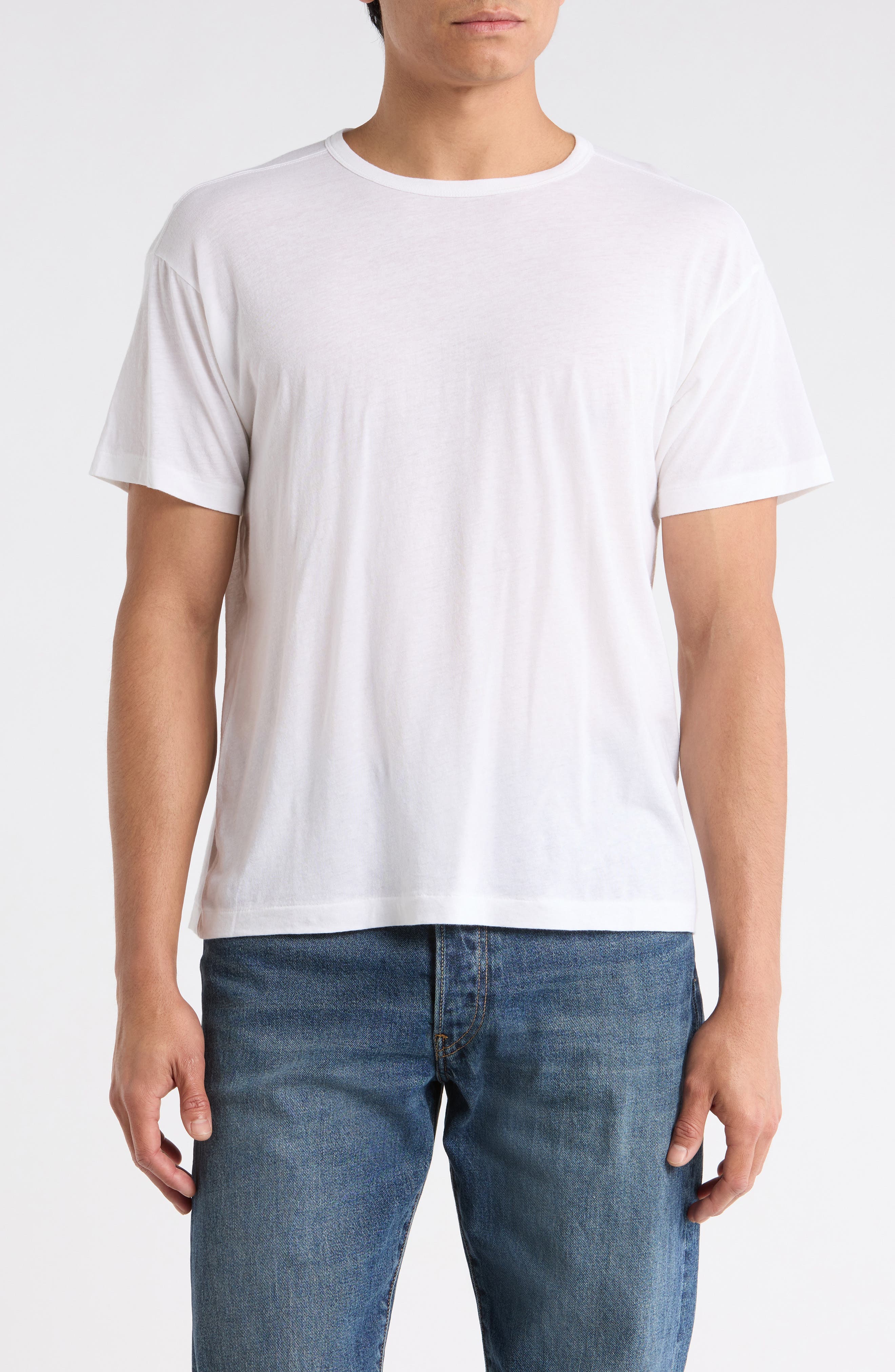 Japanese De-Luxe Cotton & Linen Blend T-Shirt - image 1