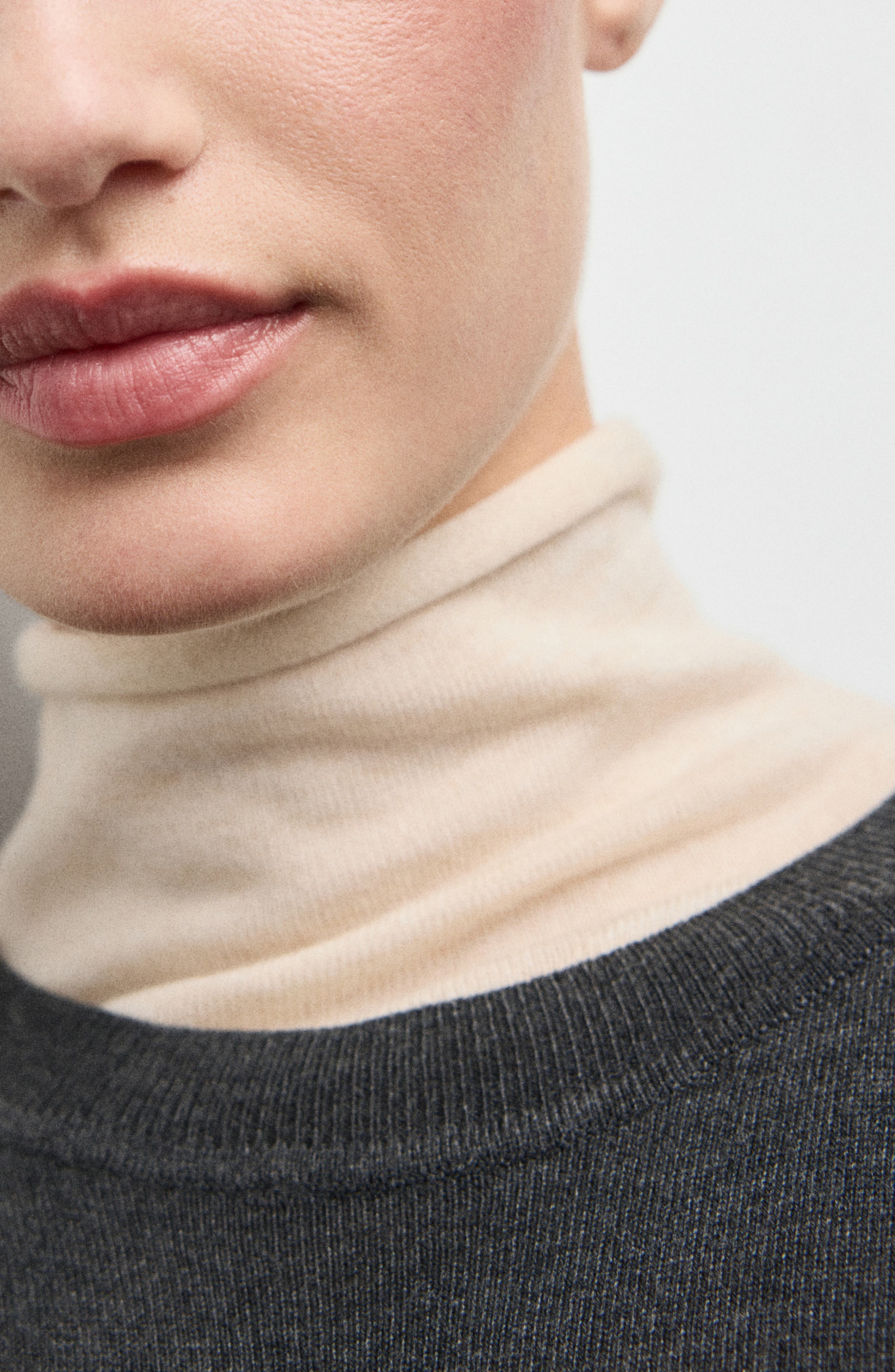 Fine Knit Crewneck Sweater - image 2