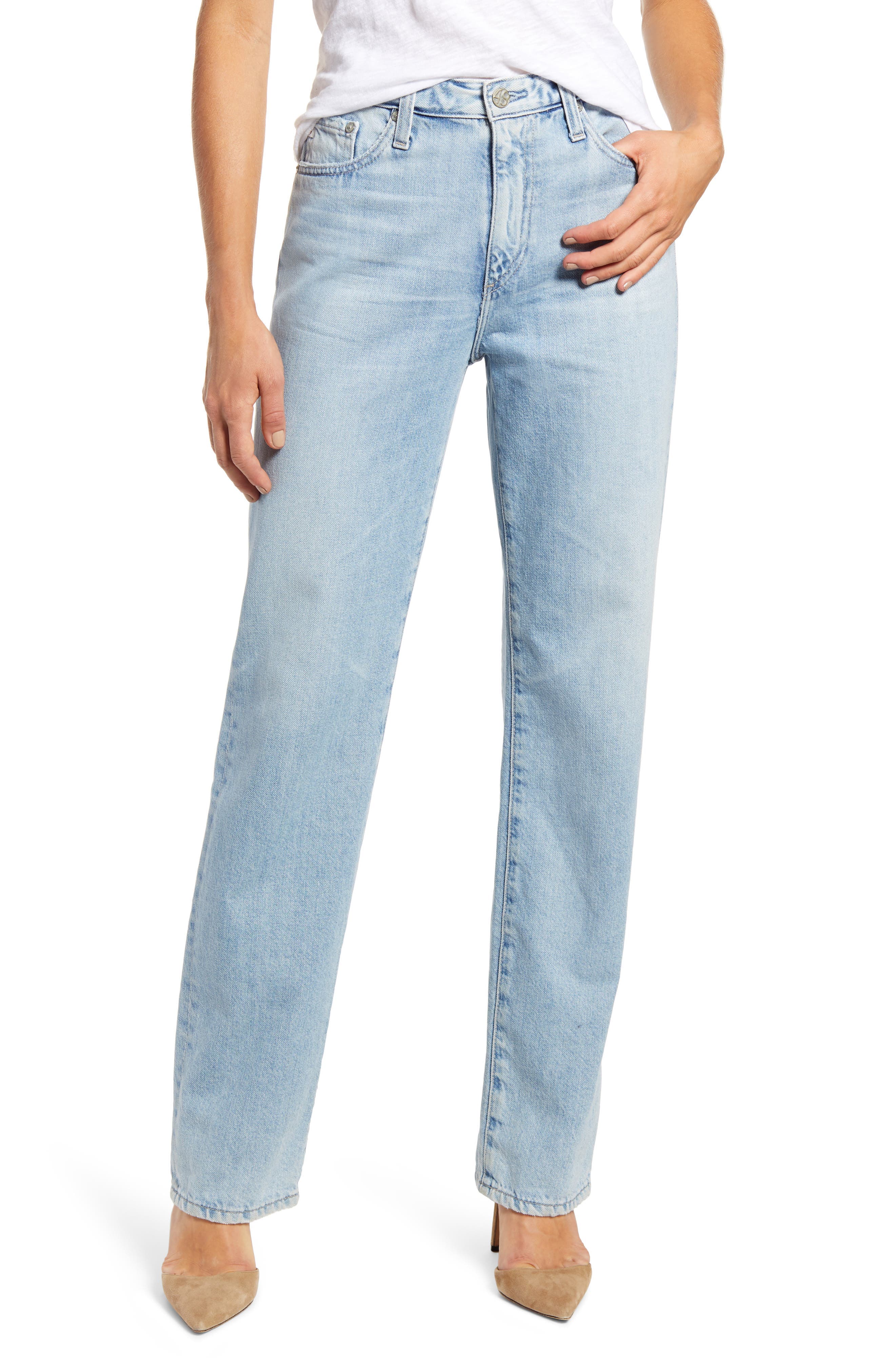Alexxis High Waist Straight Leg Jeans - image 1