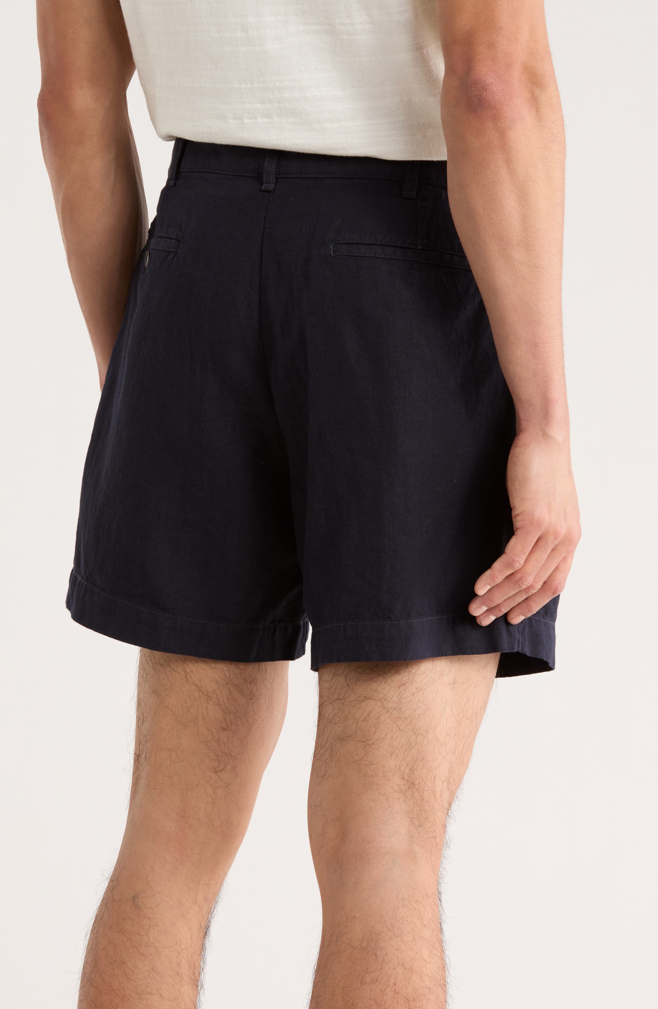 Capitola Linen Blend Shorts - image 2