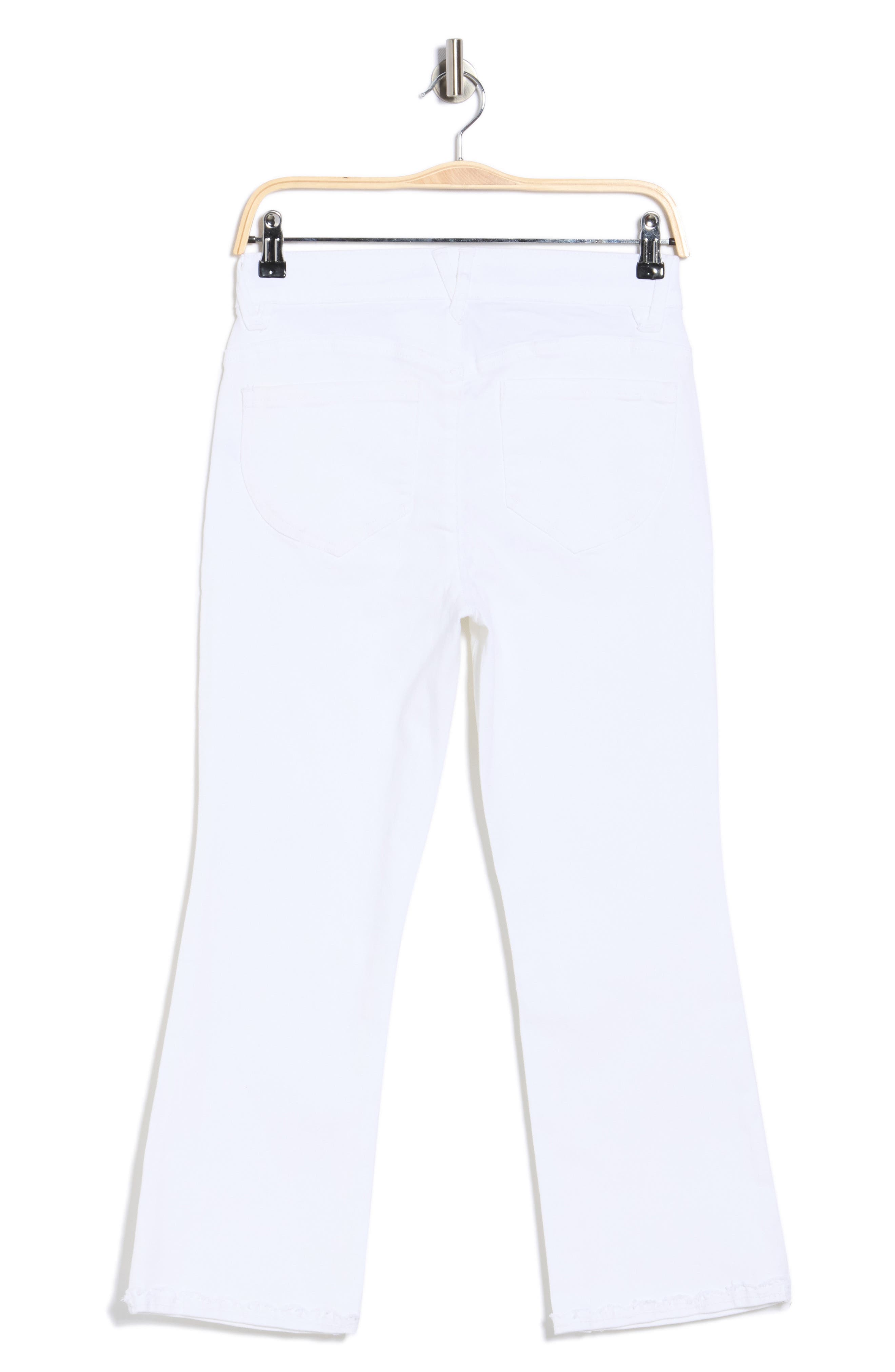 Scallop Hem Crop Flare Jeans - image 2