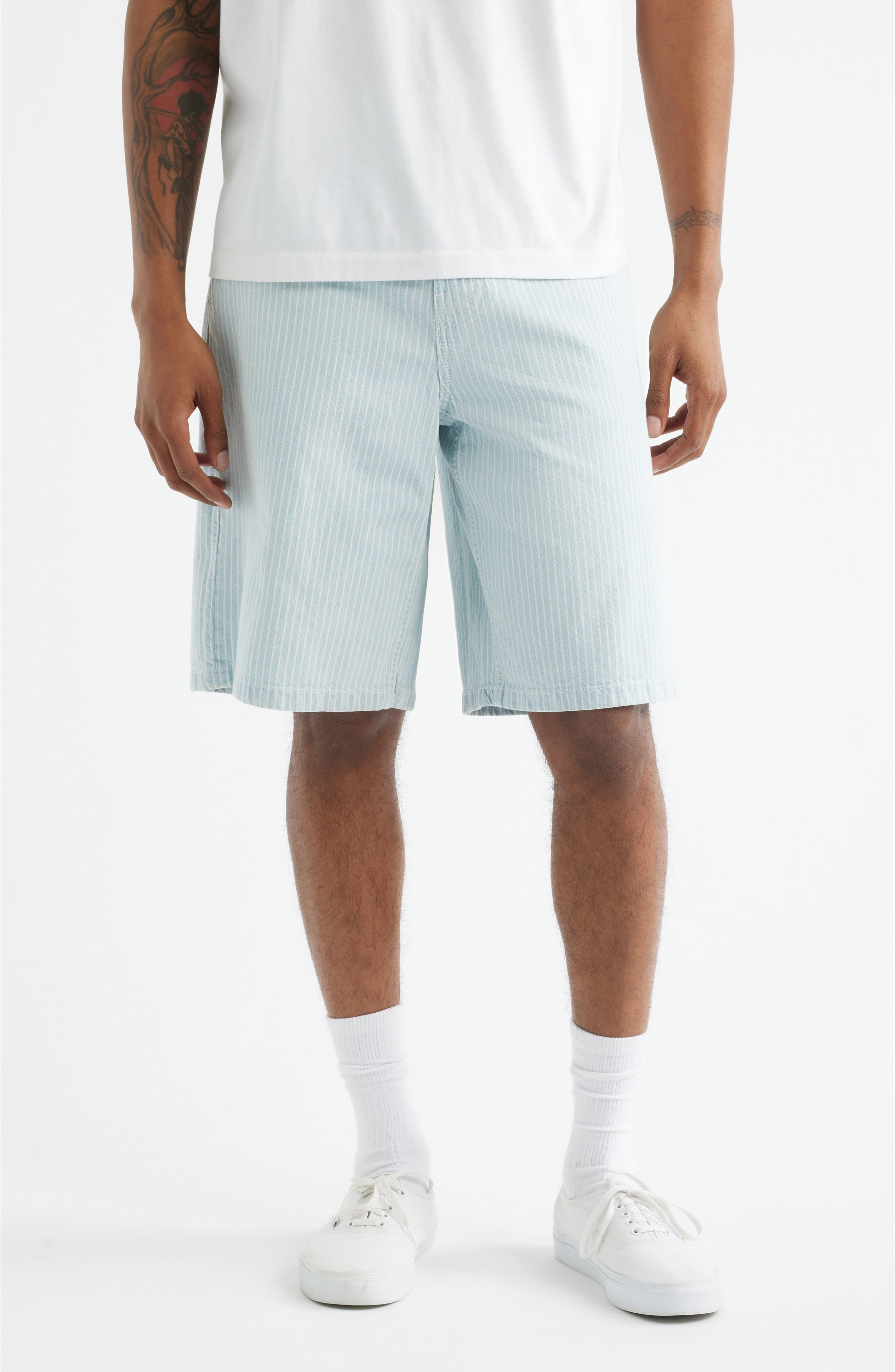 Check-5 Baggy Denim Shorts - image 1