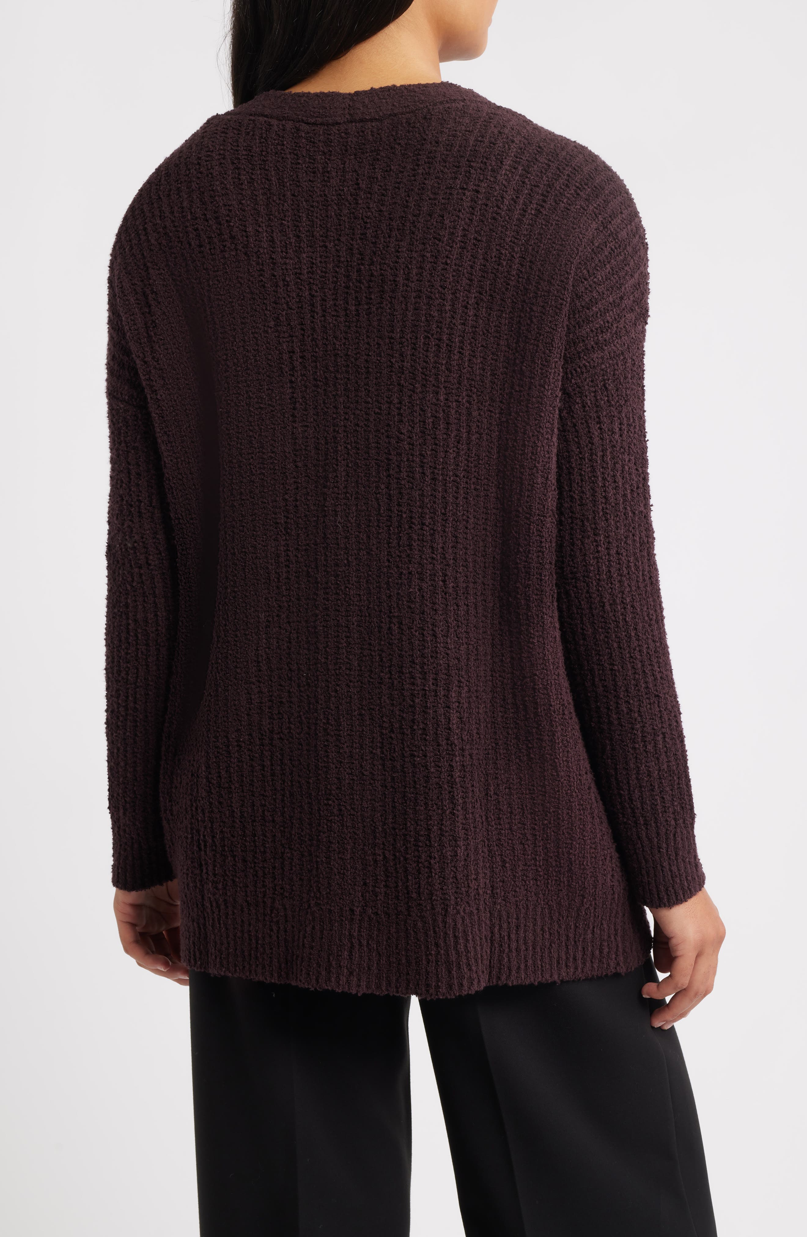 Ribbed Boyfriend Cardigan - image 2