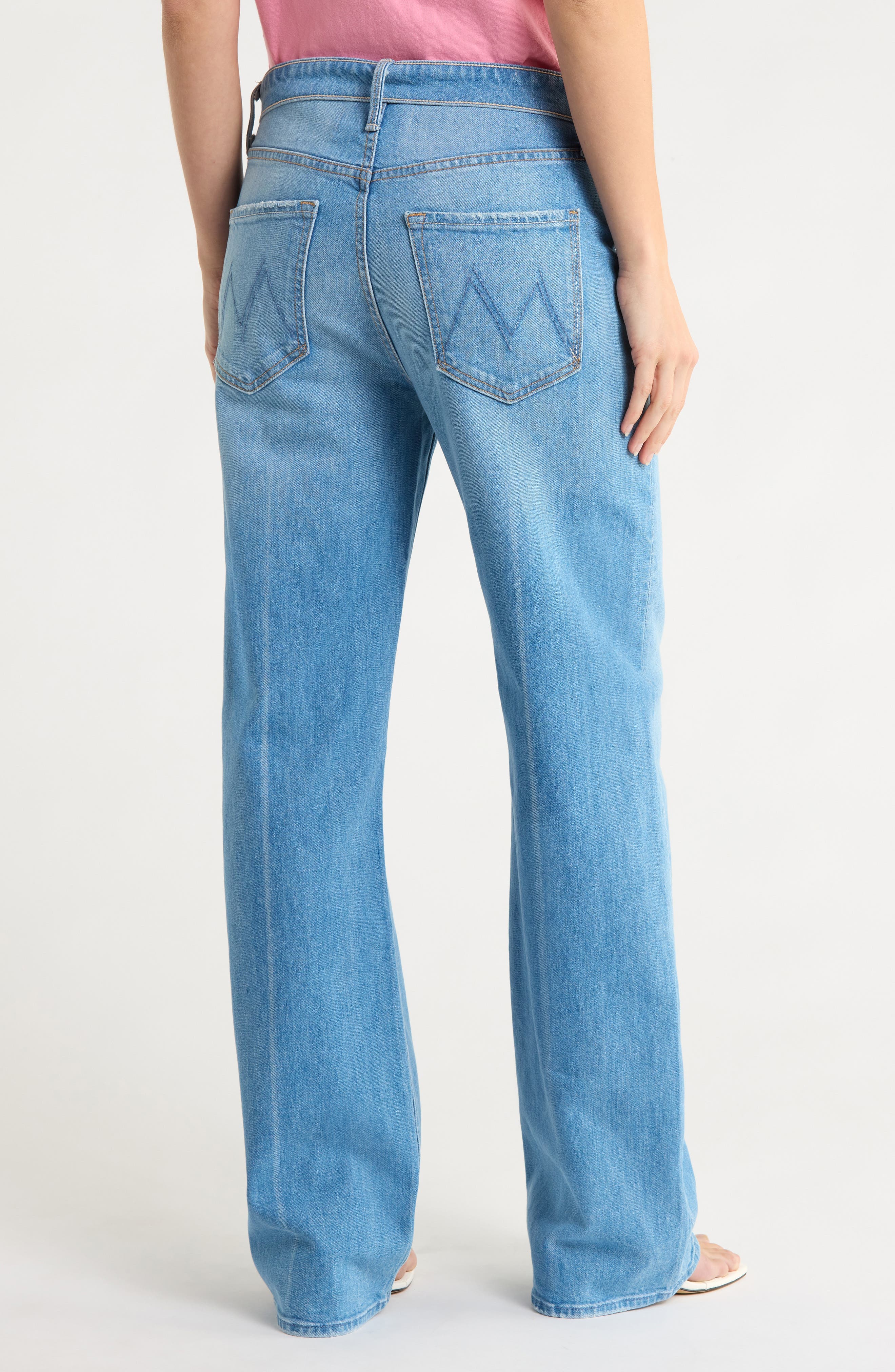 The Foldover Dodger Sneaker Straight Leg Jeans - image 2