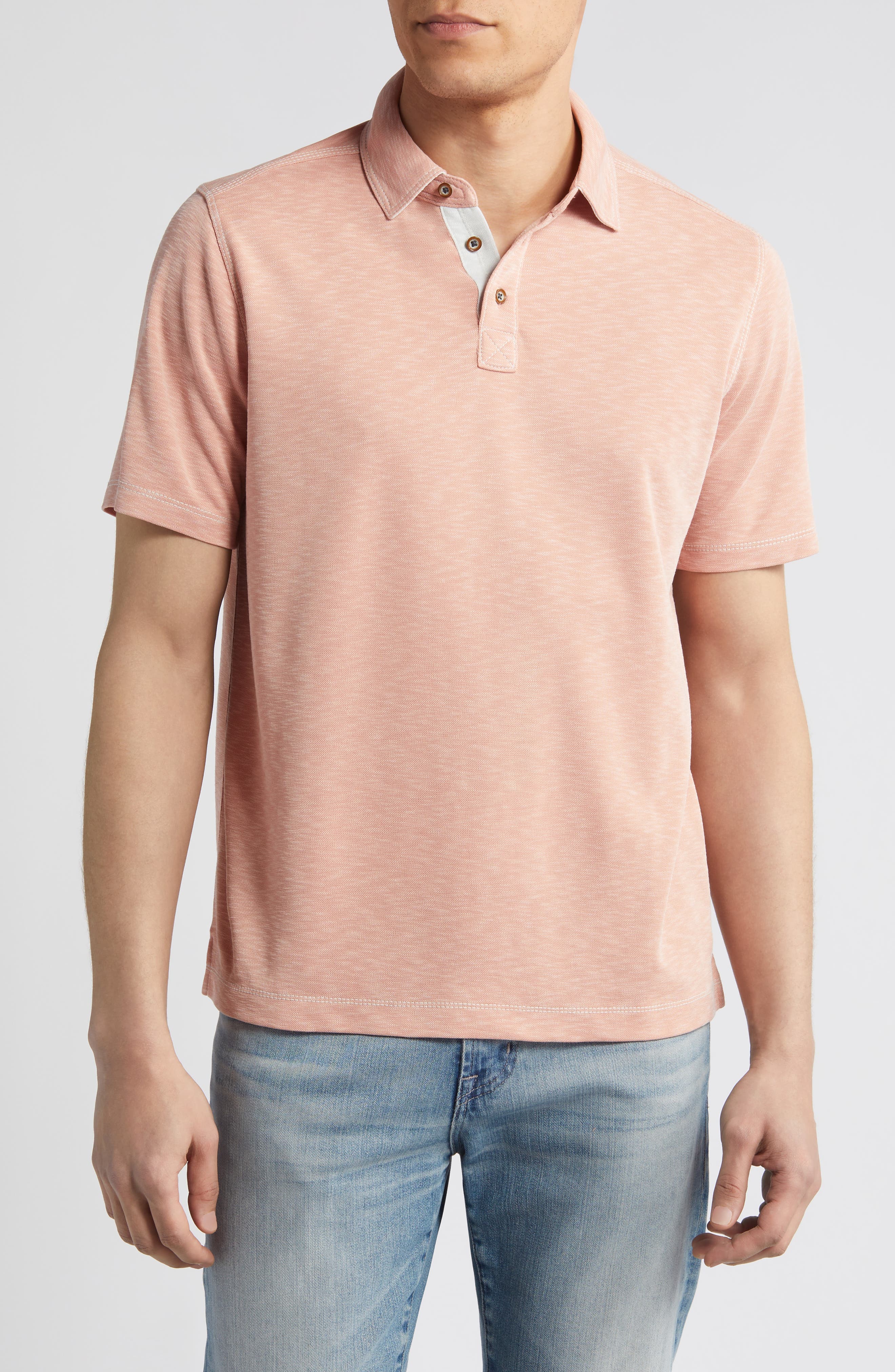Vintage Slub Jersey Polo - image 1