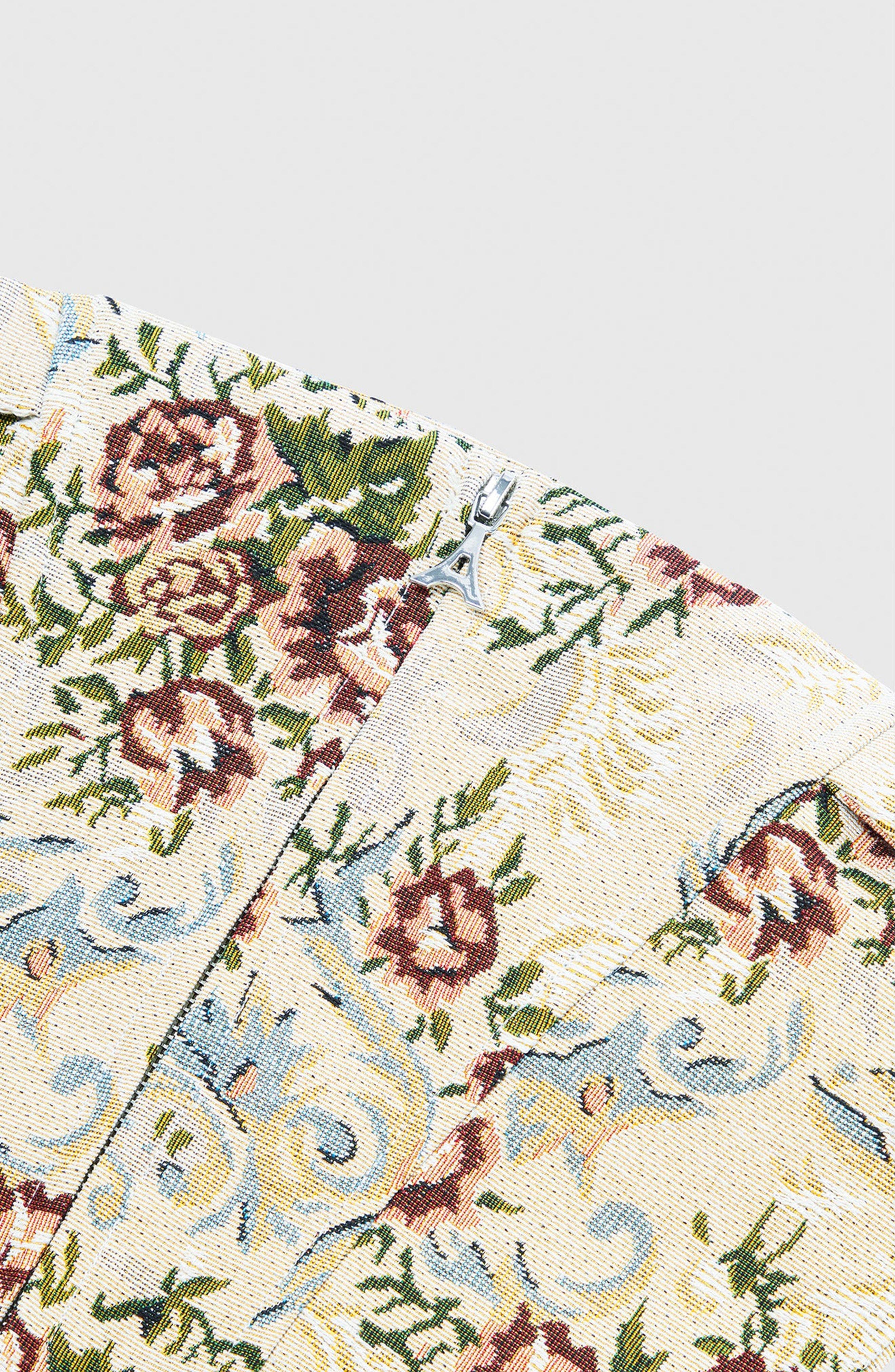 Bonnie Floral Jacquard Bardot Corset Top - image 2