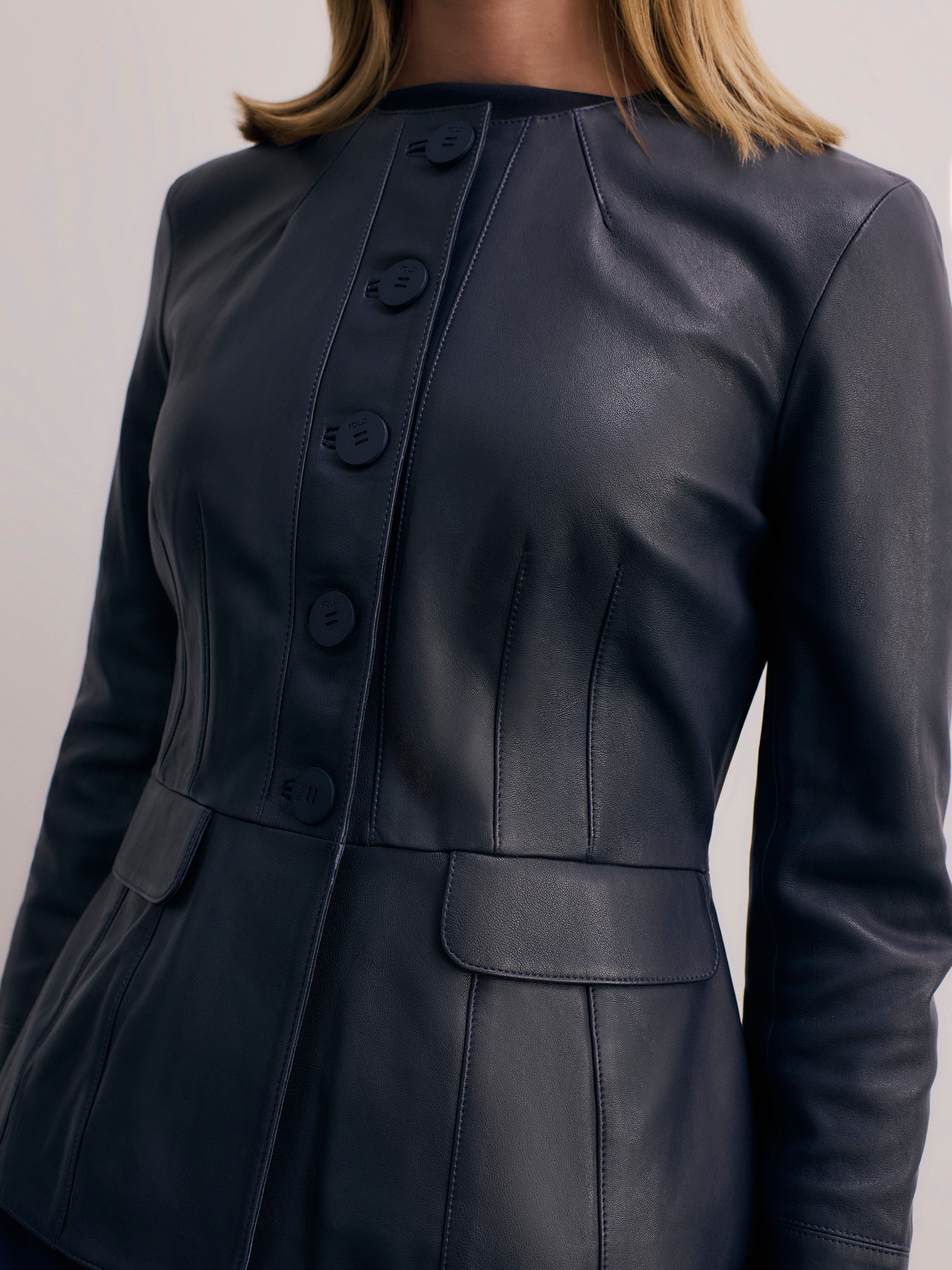 Ginevra Leather Jacket - image 2