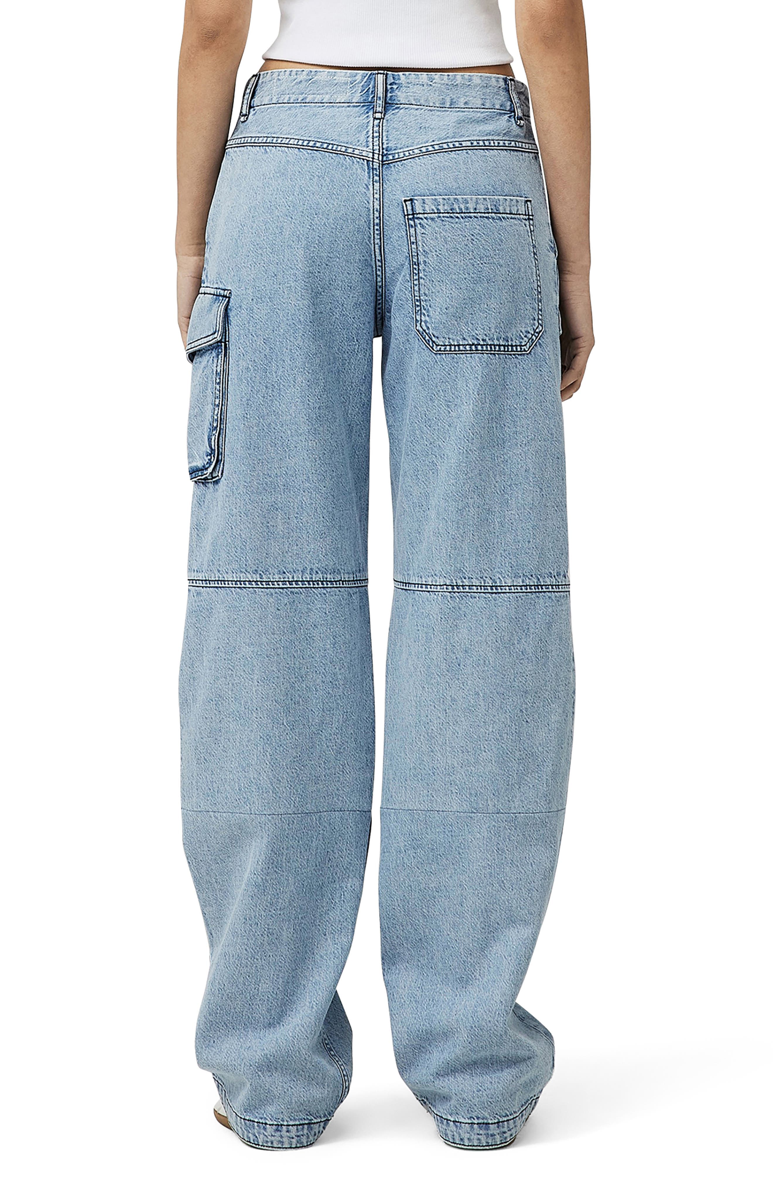 Nora Wide Leg Cargo Jeans - image 2