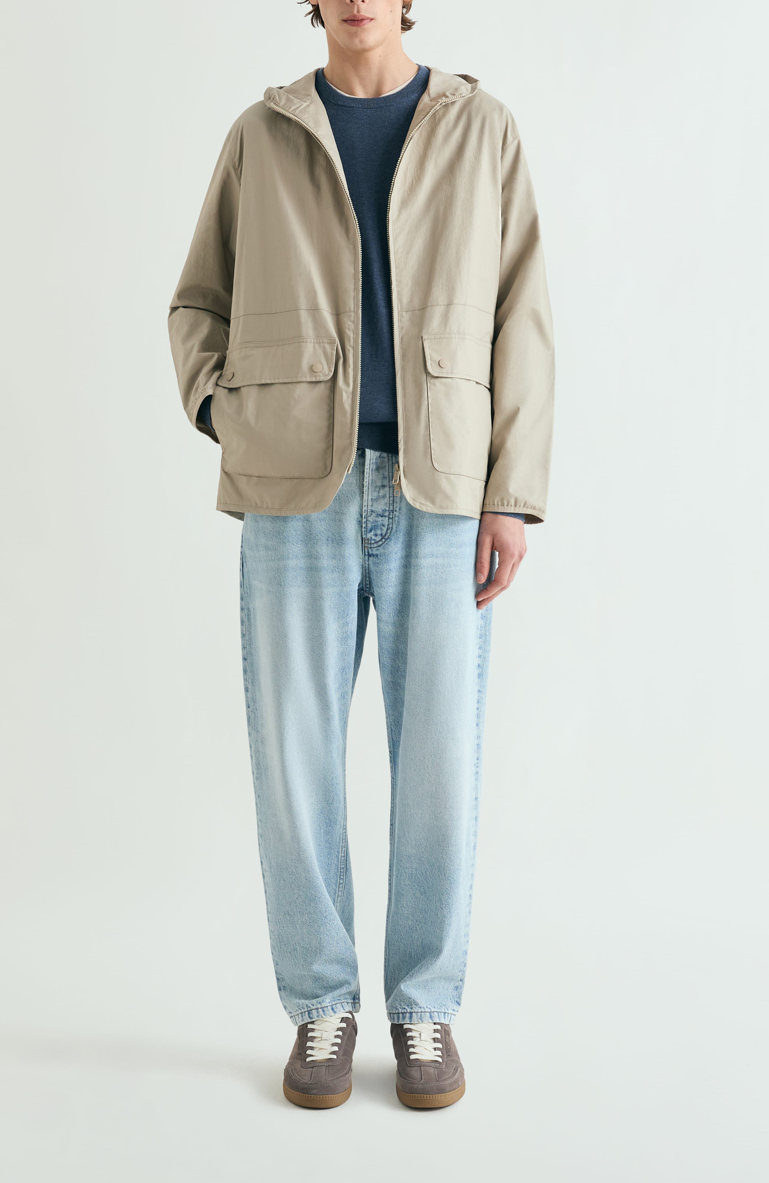 Mesh Hooded Jacket - image 2