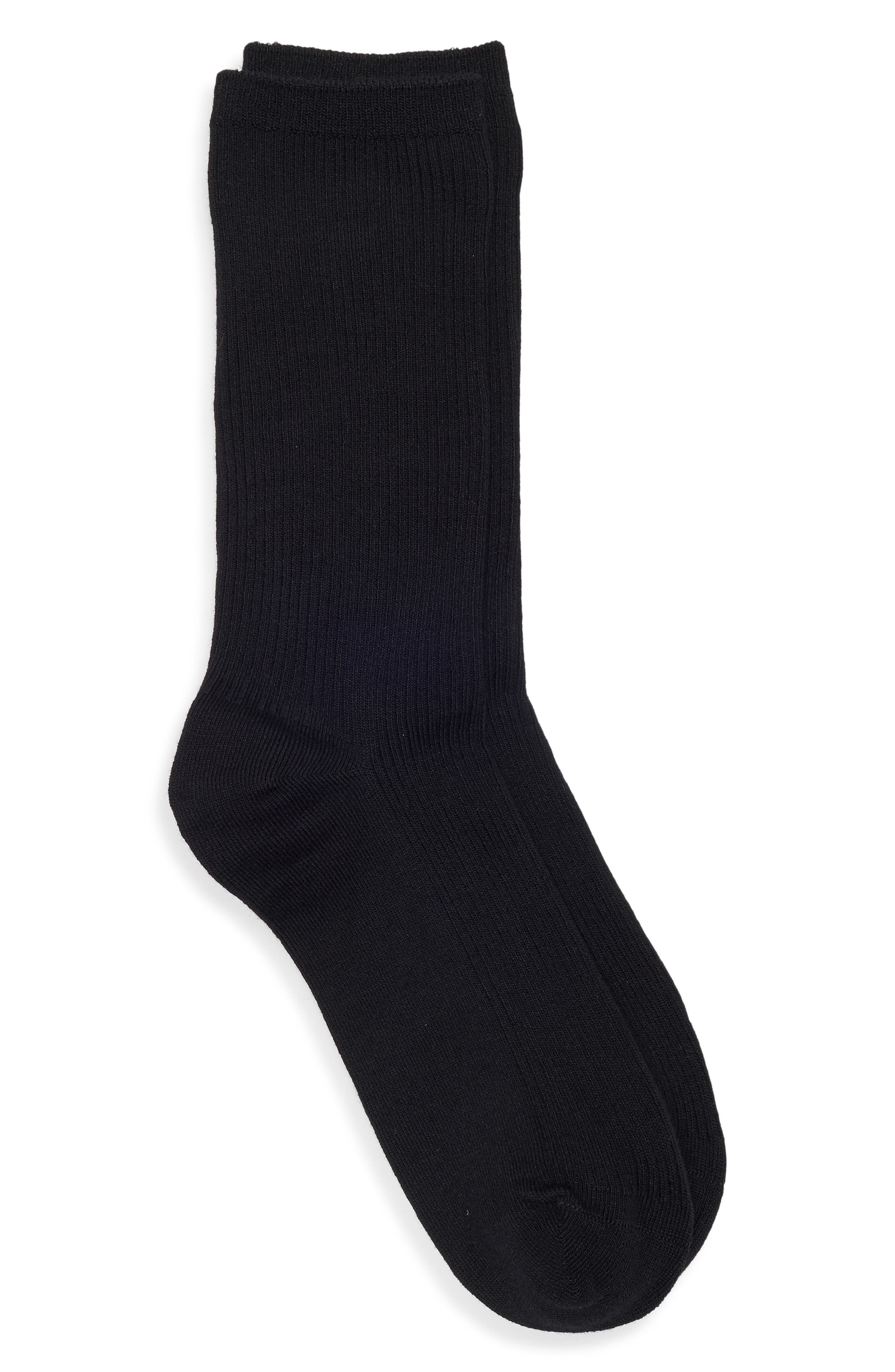 Everyday Rib Crew Socks - image 2