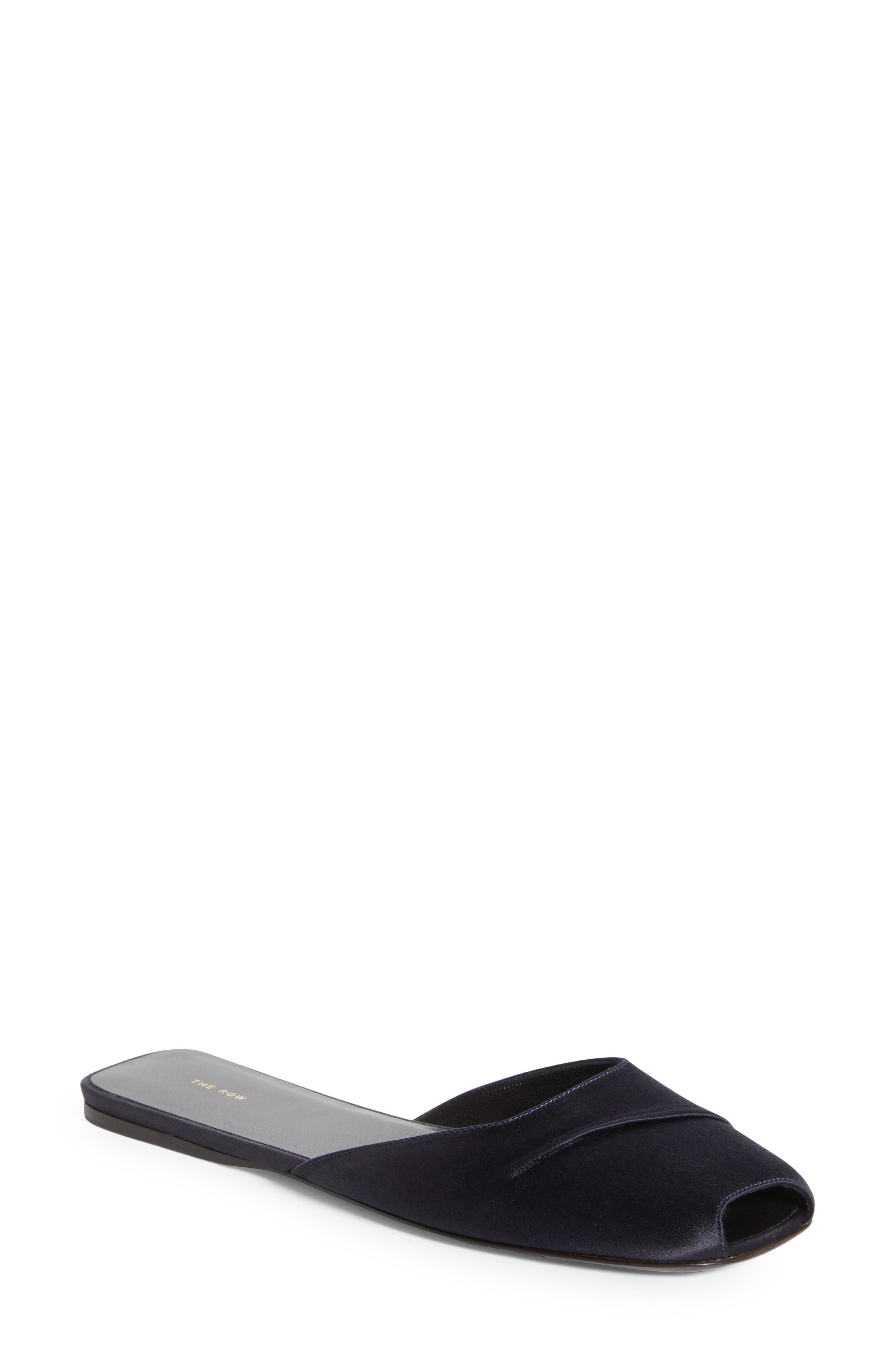 Milla Satin Slide Sandal - image 1