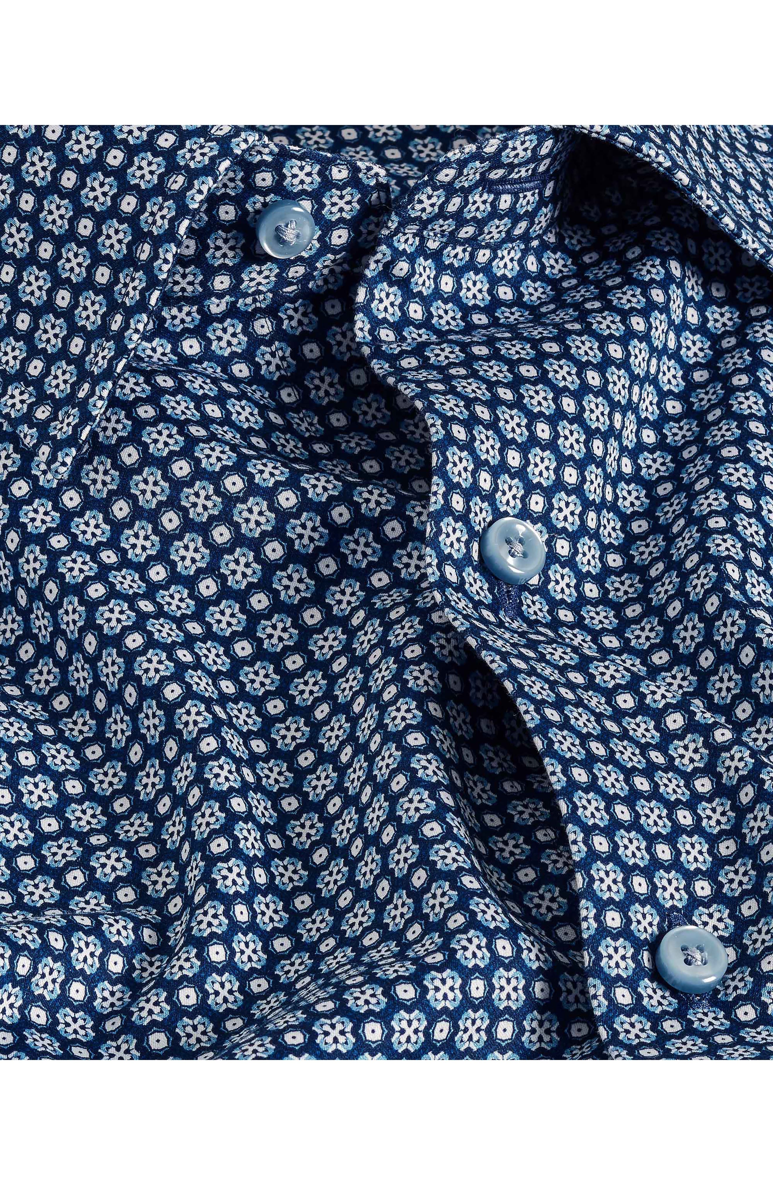 Geometric Print Sport Shirt - image 2
