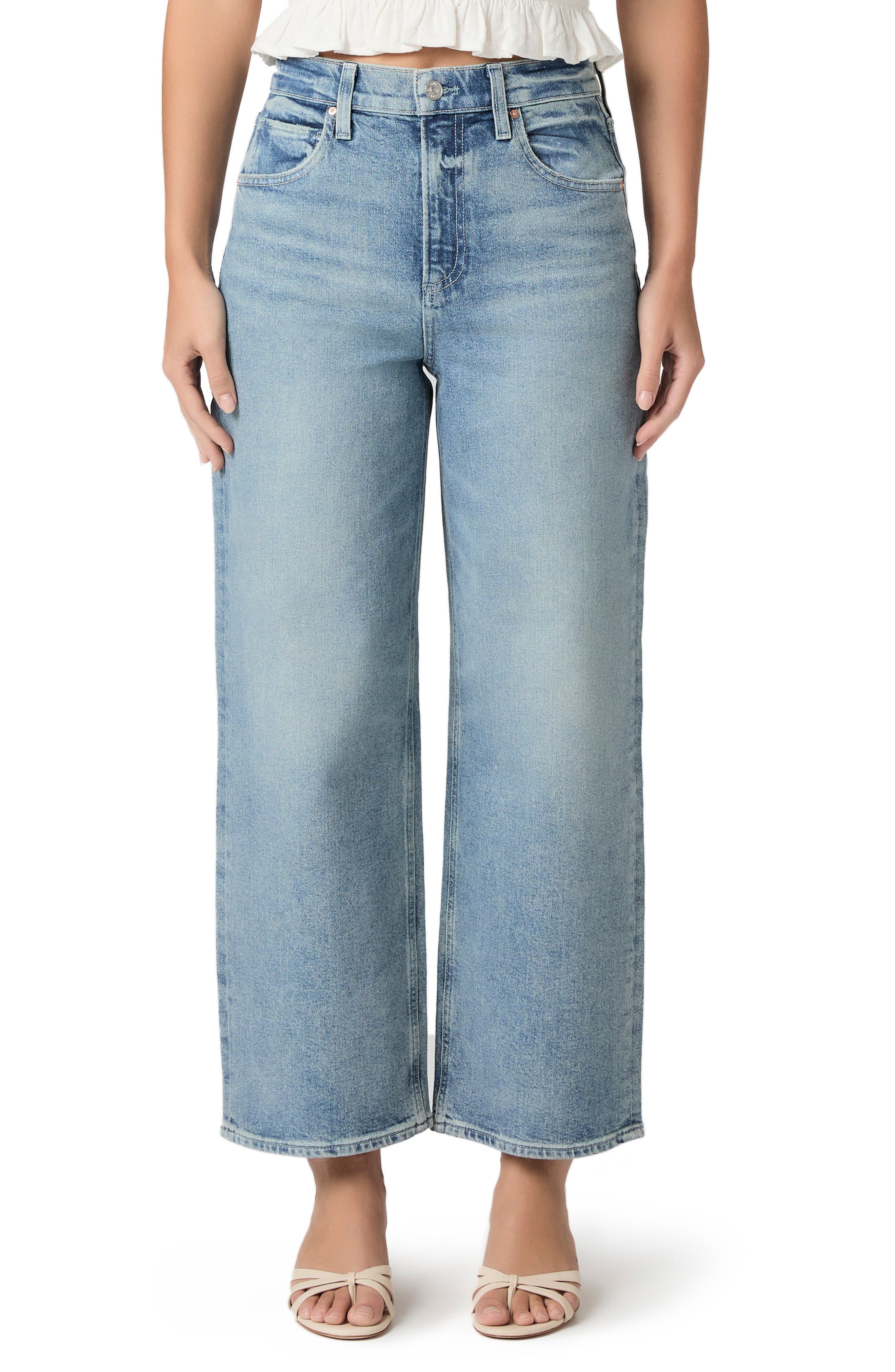 Cameron High Waist Ankle Straight Leg Jeans - image 1
