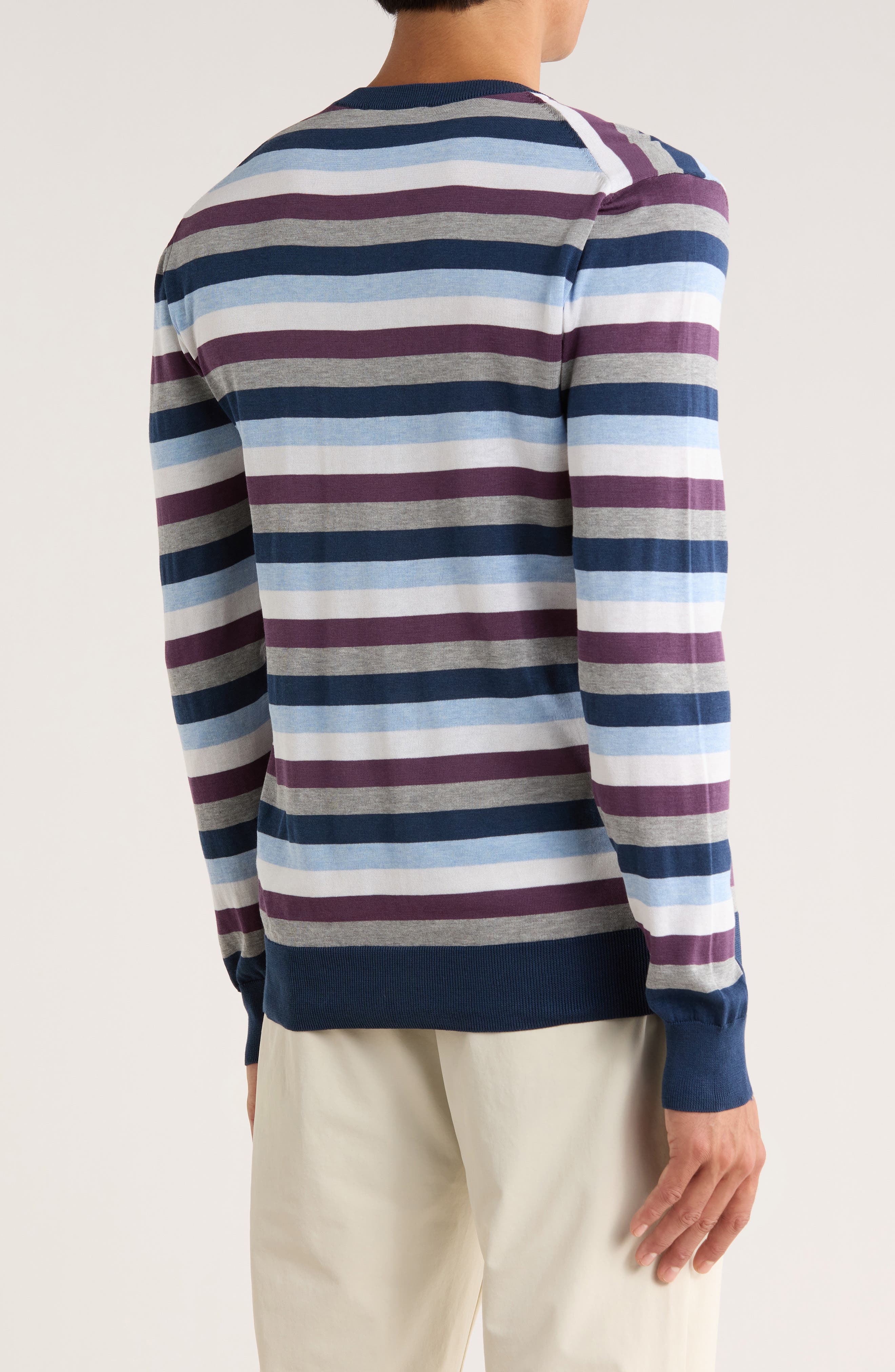 Lexington Cotton & Silk Blend Crewneck Sweater - image 2