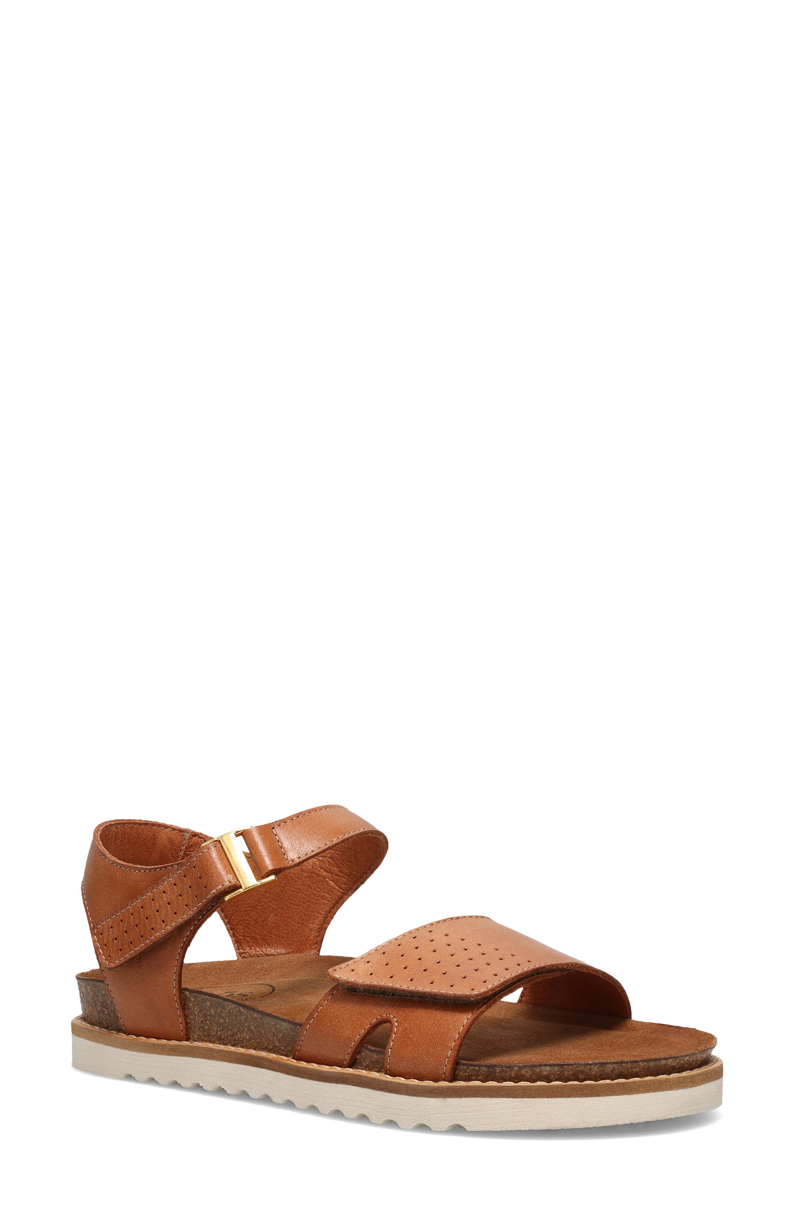 Modern Ankle Strap Platform Wedge Sandal - image 1