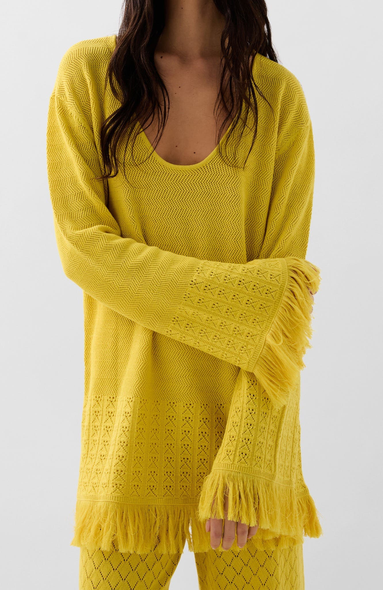 Pointelle Knit Jumper - image 1