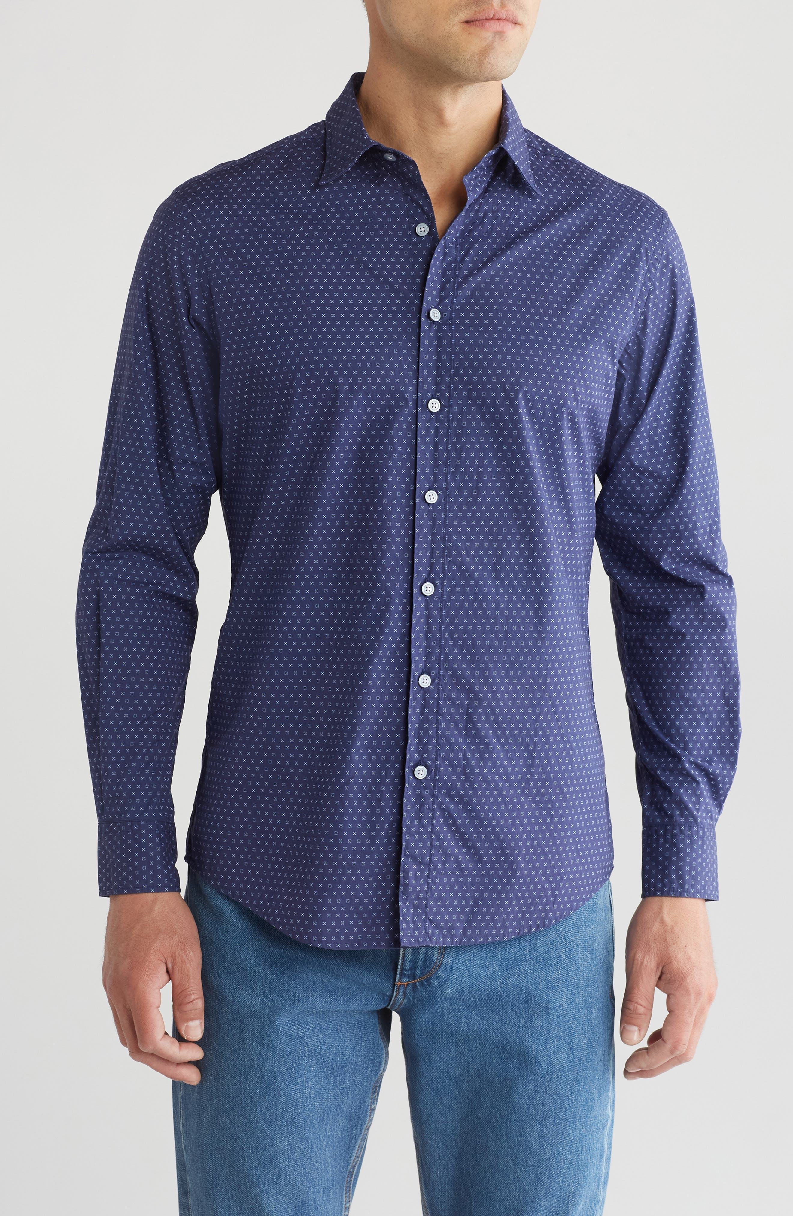 Mill Road Long Sleeve Woven Shirt - image 1