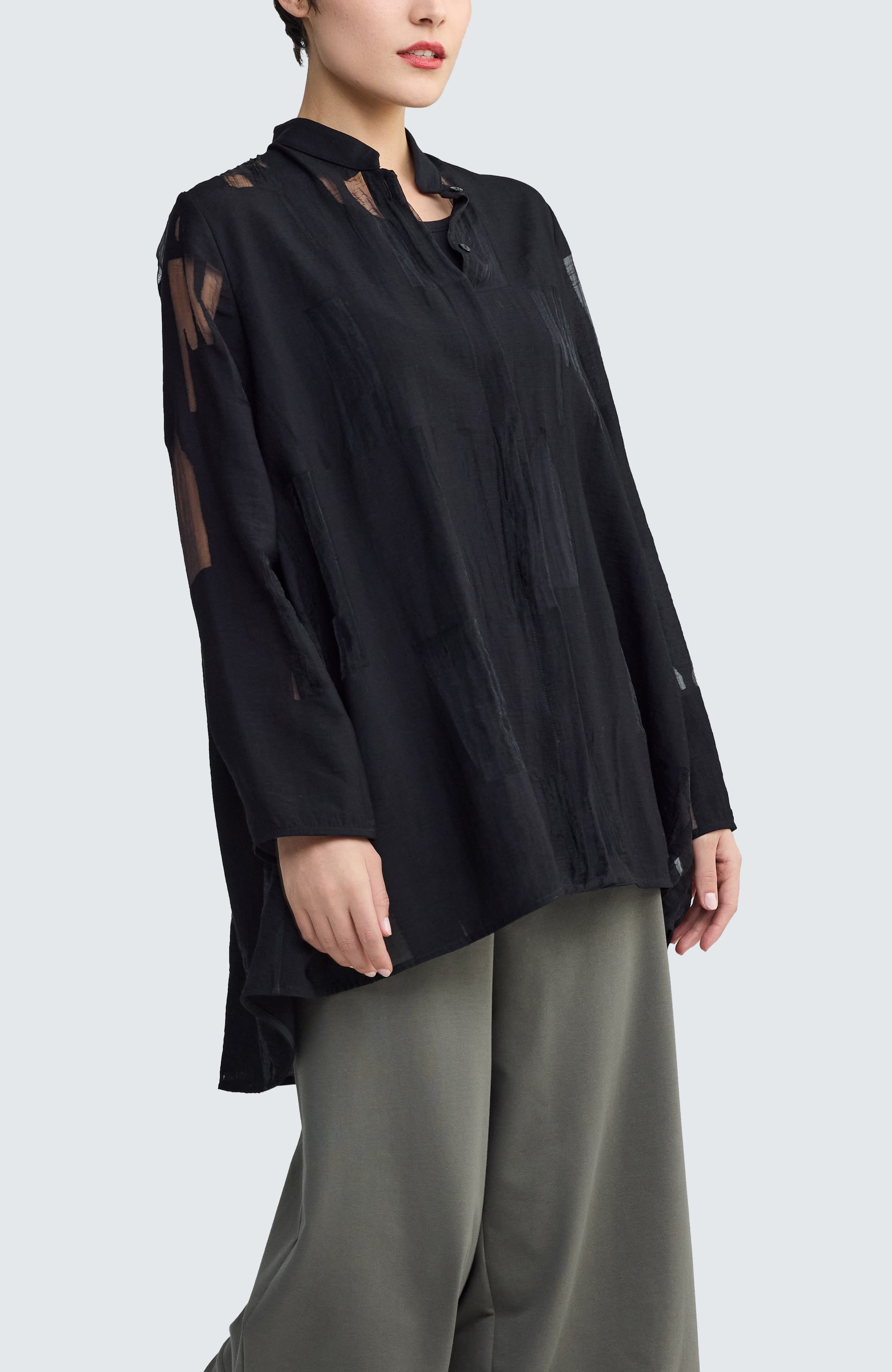 Ondine Sheer Jacquard Shirt - image 2