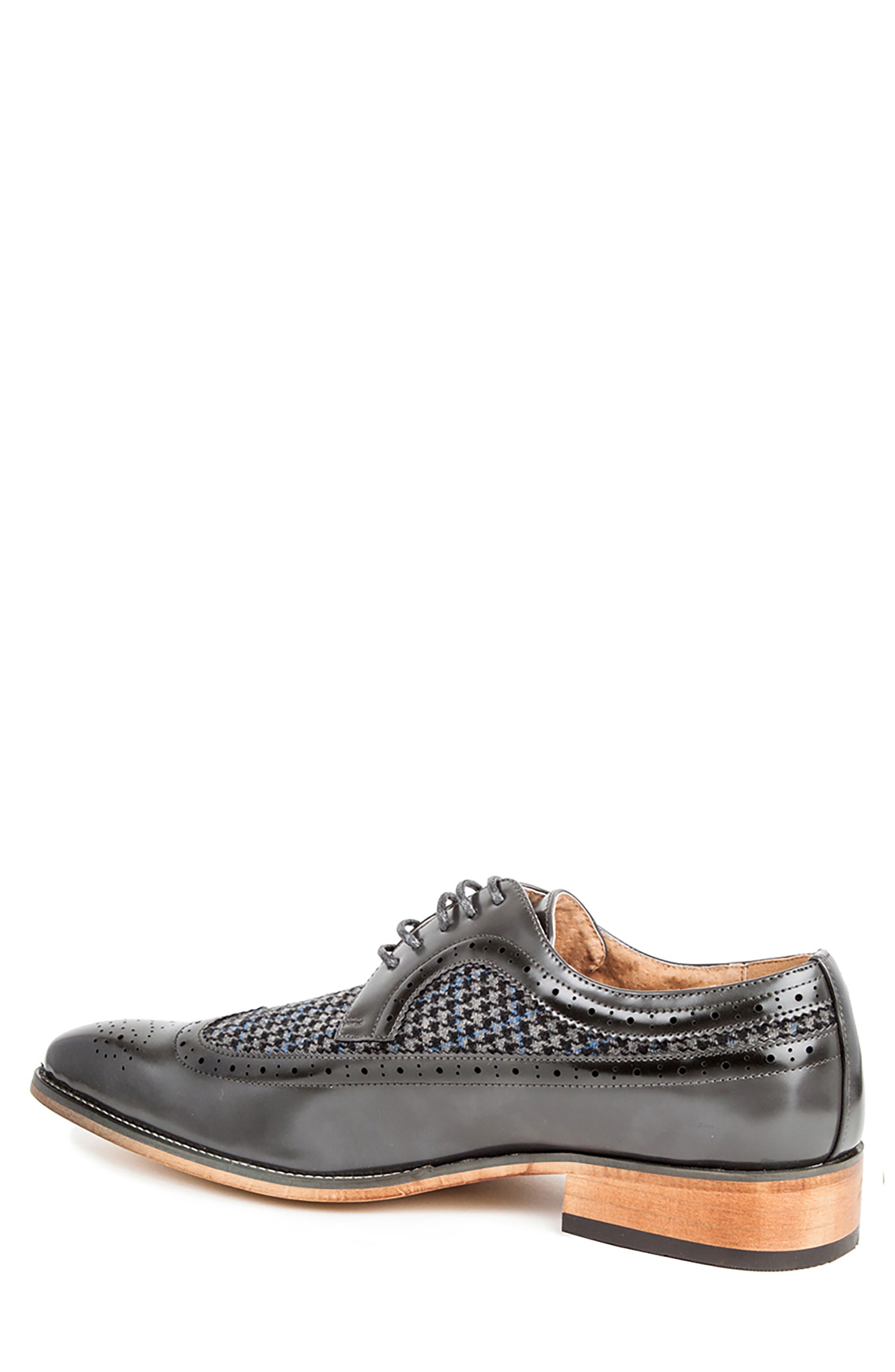 Houndstooth Wingtip Derby - image 4