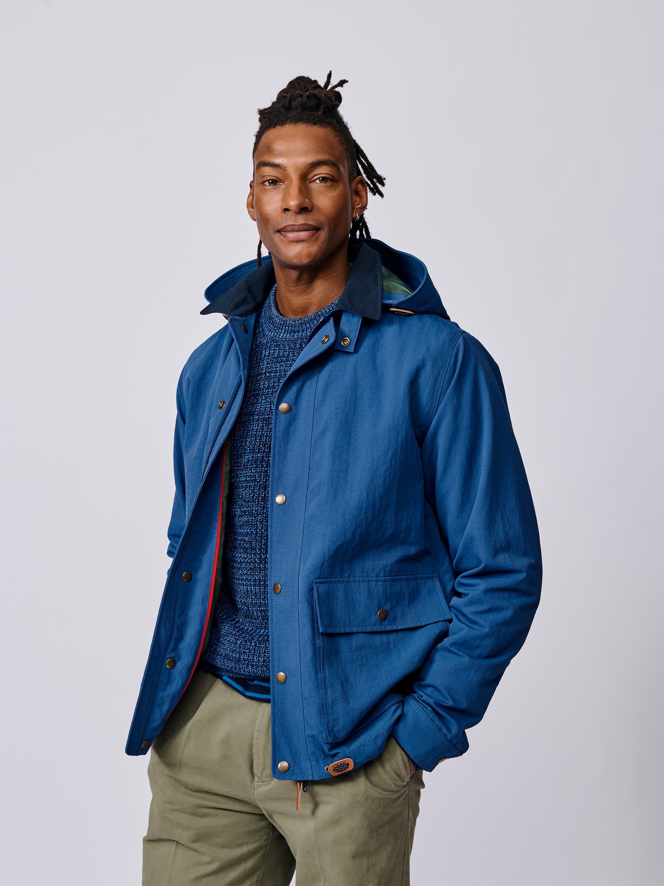 Eastwood Long Sleeve Hooded Rain Coat - image 1