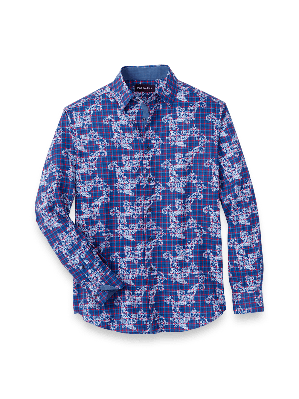 Performance Stretch Check Casual Shirt - image 1