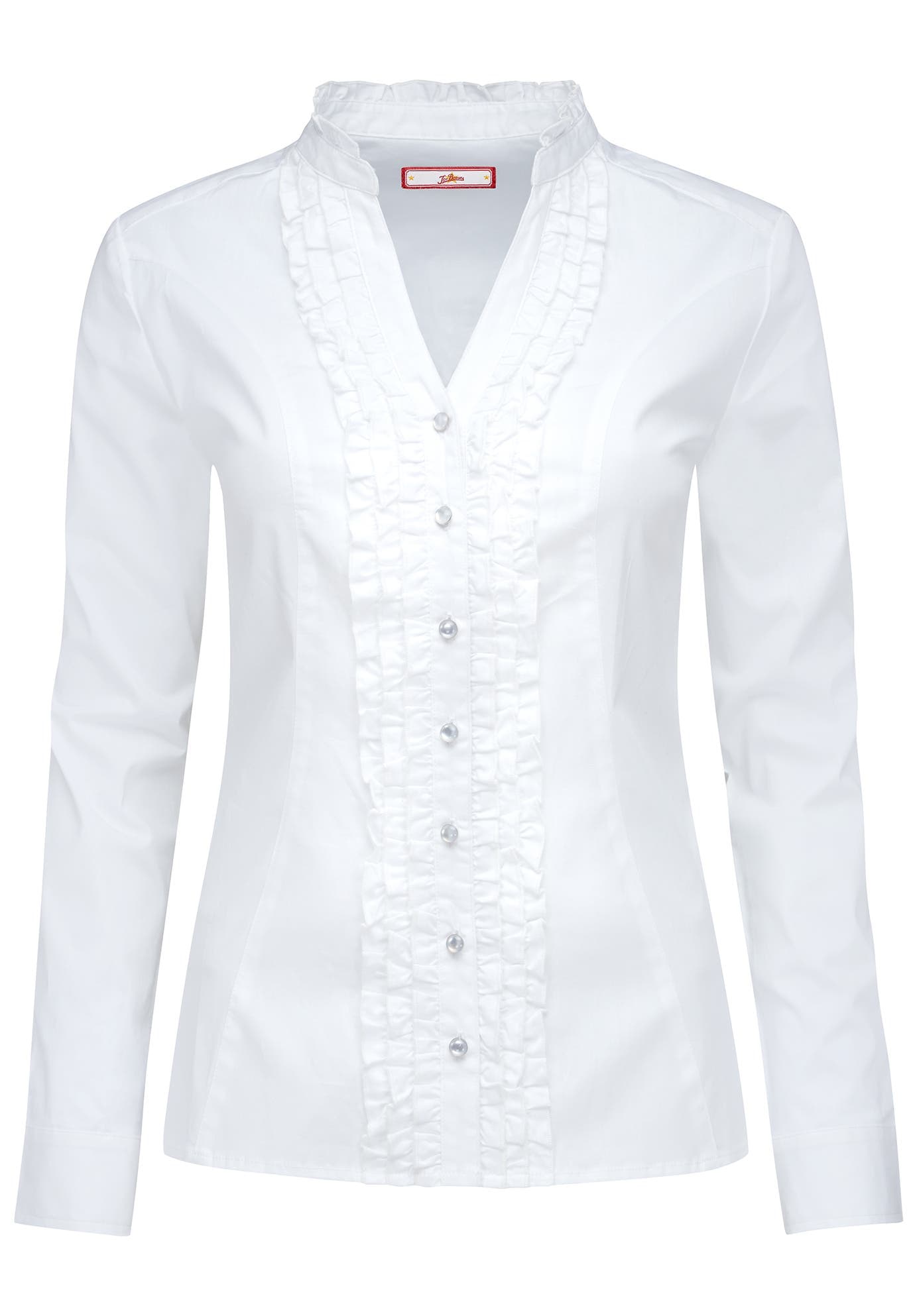 Cotton Ruffle Shirt - image 1