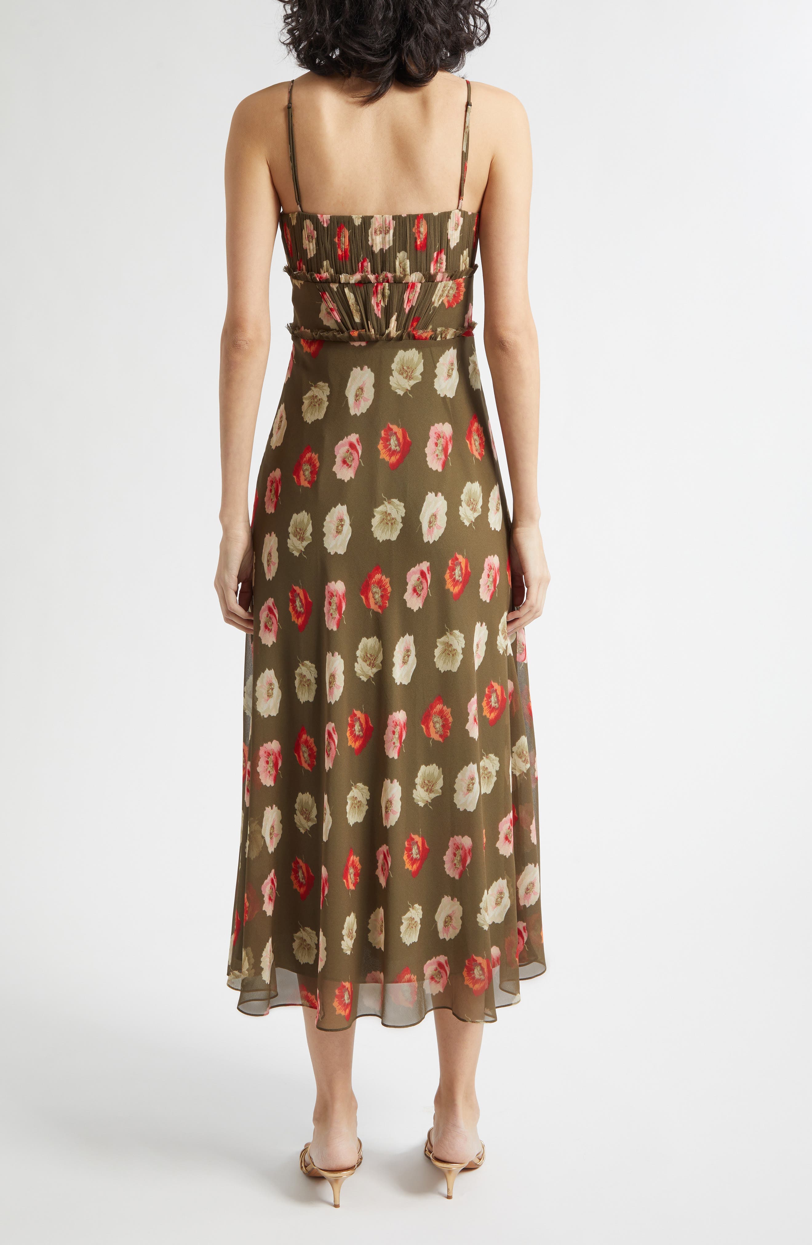 Floating Poppies Carline Slipdress - image 2