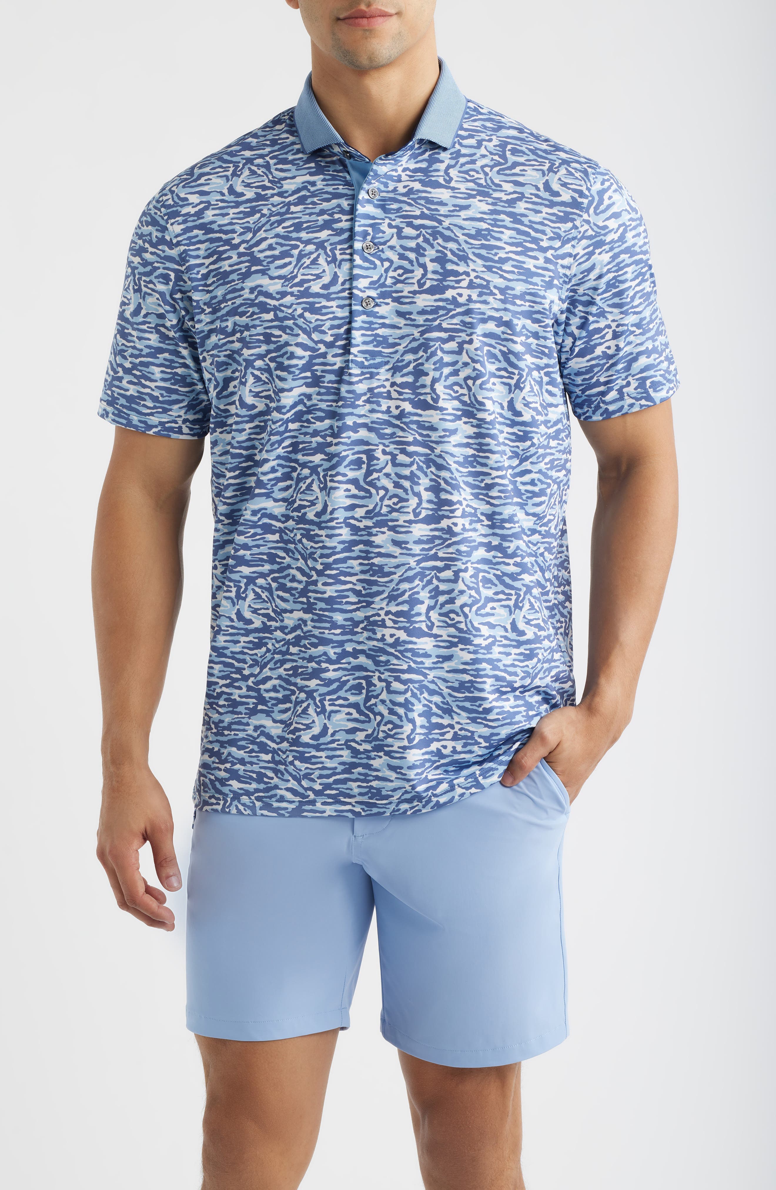Stalking Wolf Camo Polo - image 1