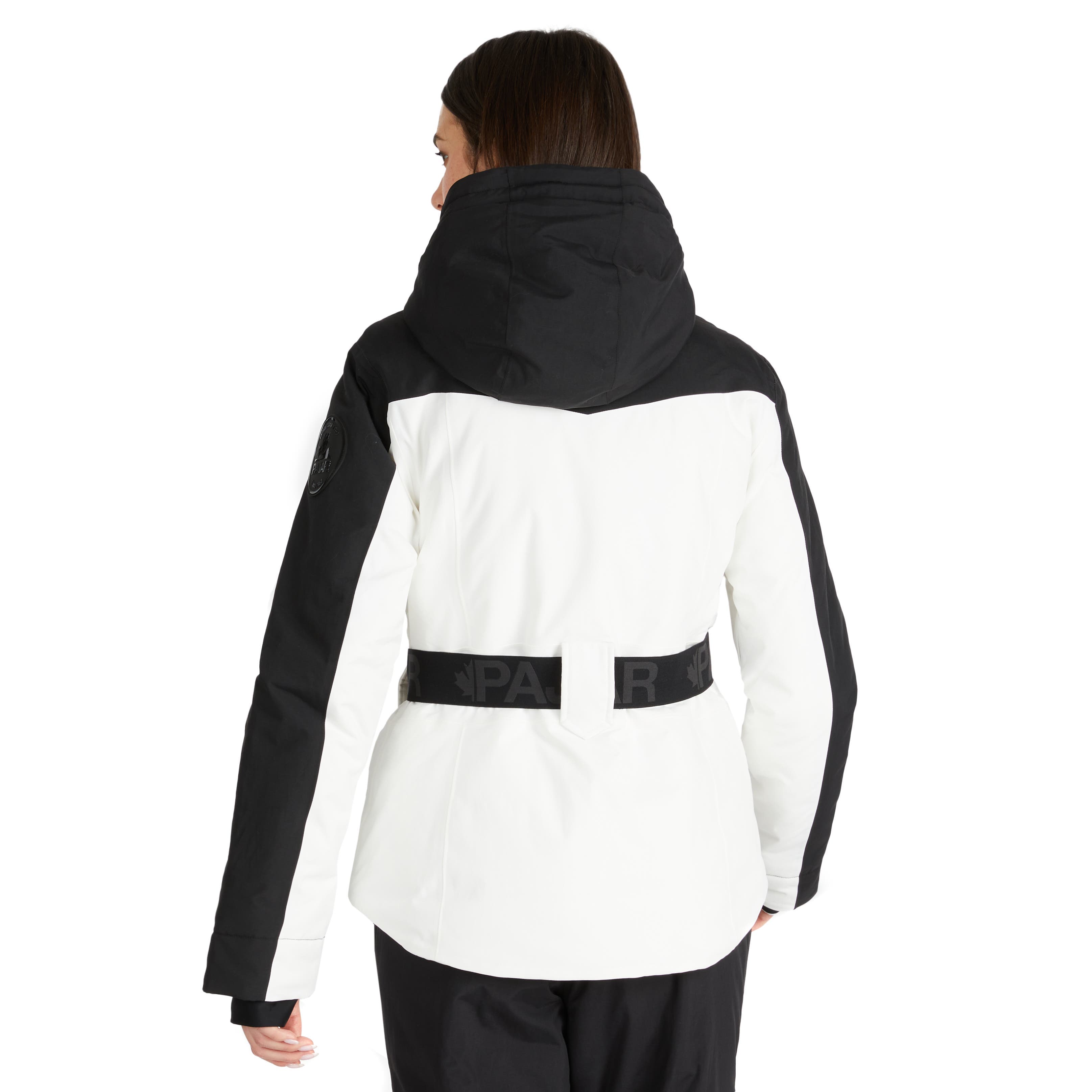 Gabbi Belted Ski Jacket with Fixed Hood - image 2