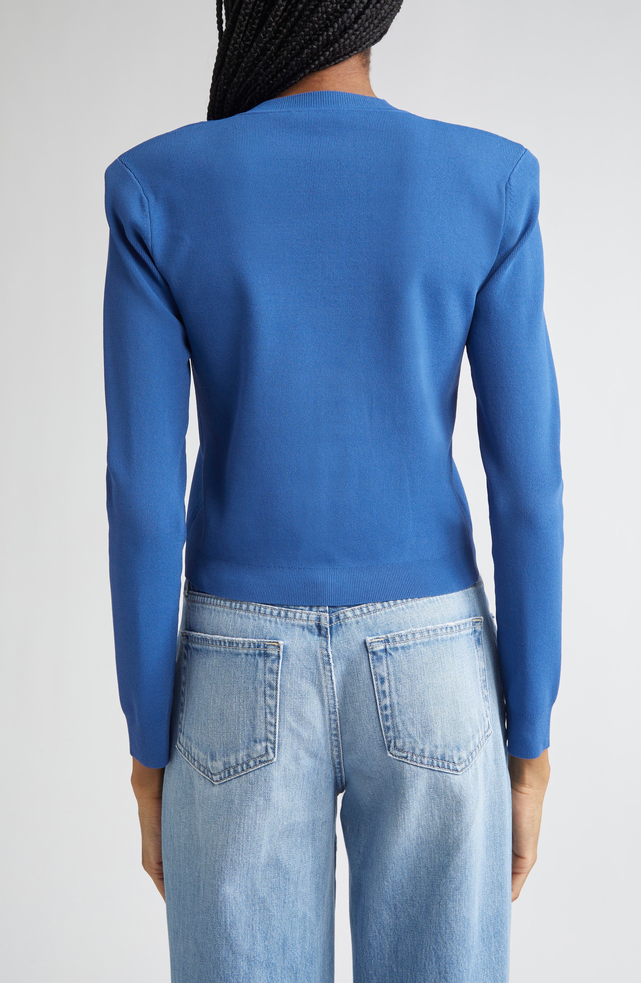 Toulouse Crewneck Crop Cardigan - image 2