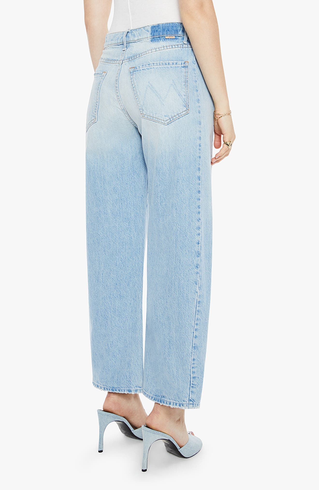 The Full Pipe Flood High Waist Barrel Leg Jeans - image 2