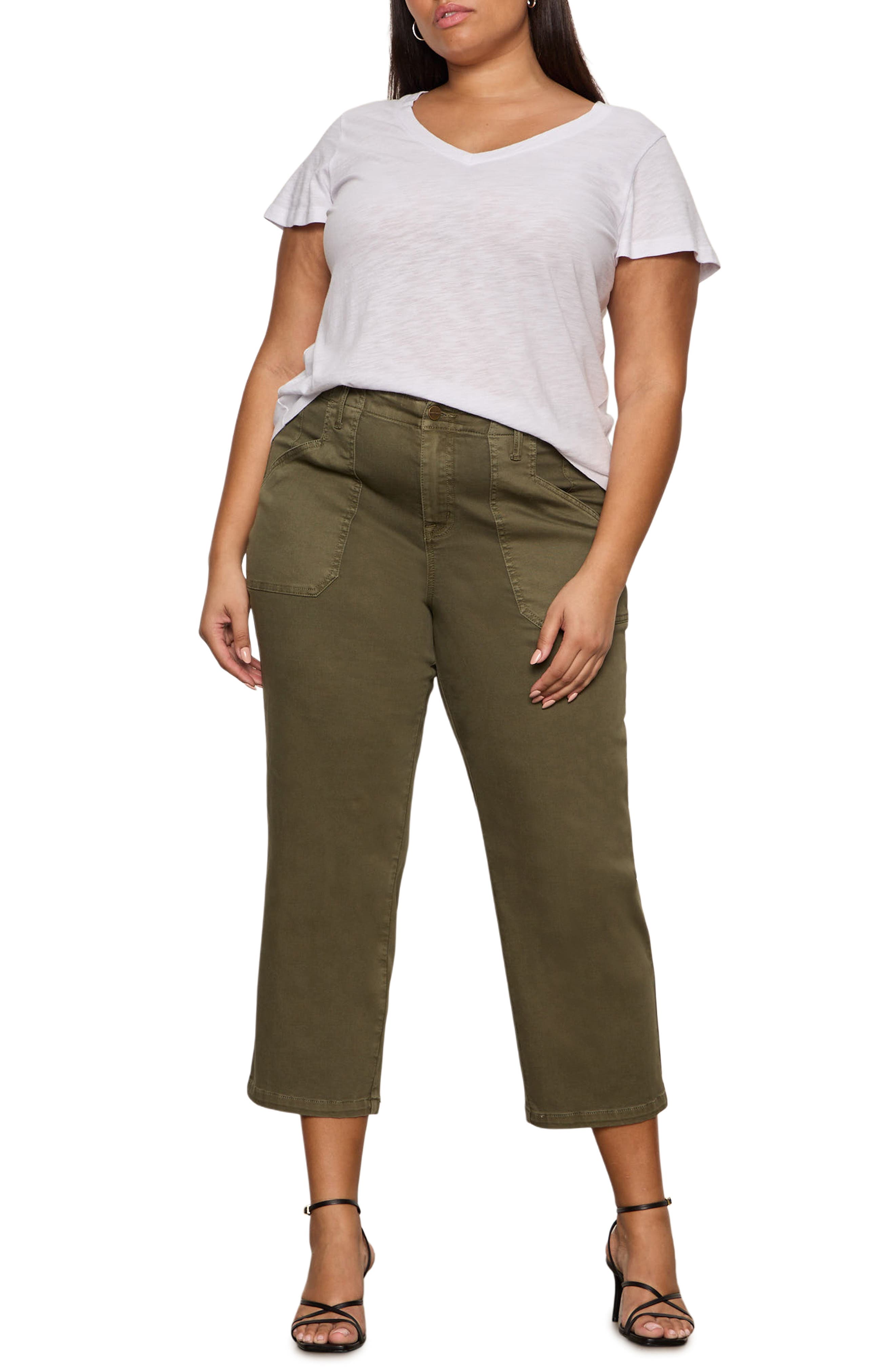 Retreat Mid Rise Crop Straight Leg Utility Pants - image 2