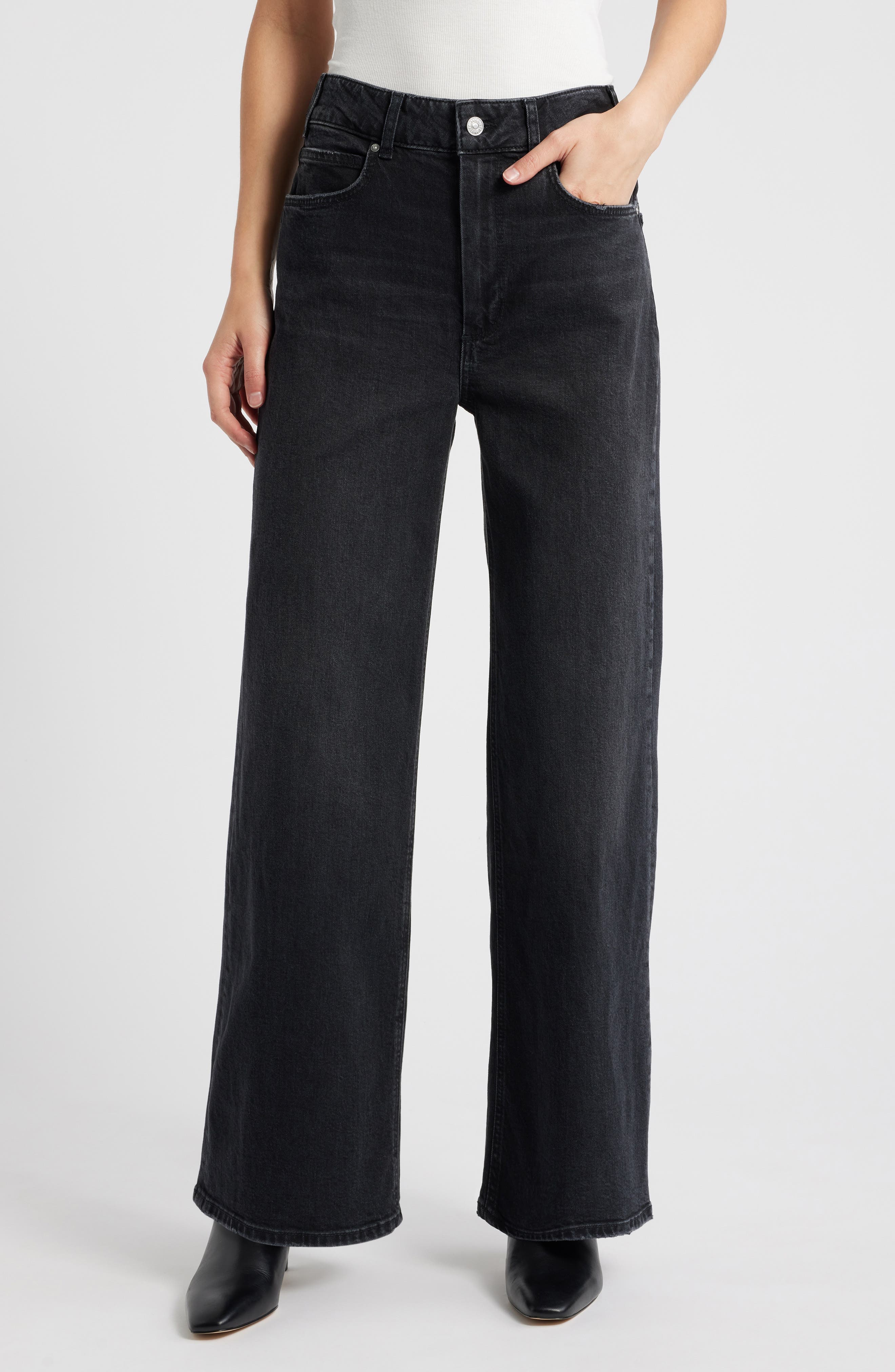 Sasha High Waist Wide Leg Jeans - image 1