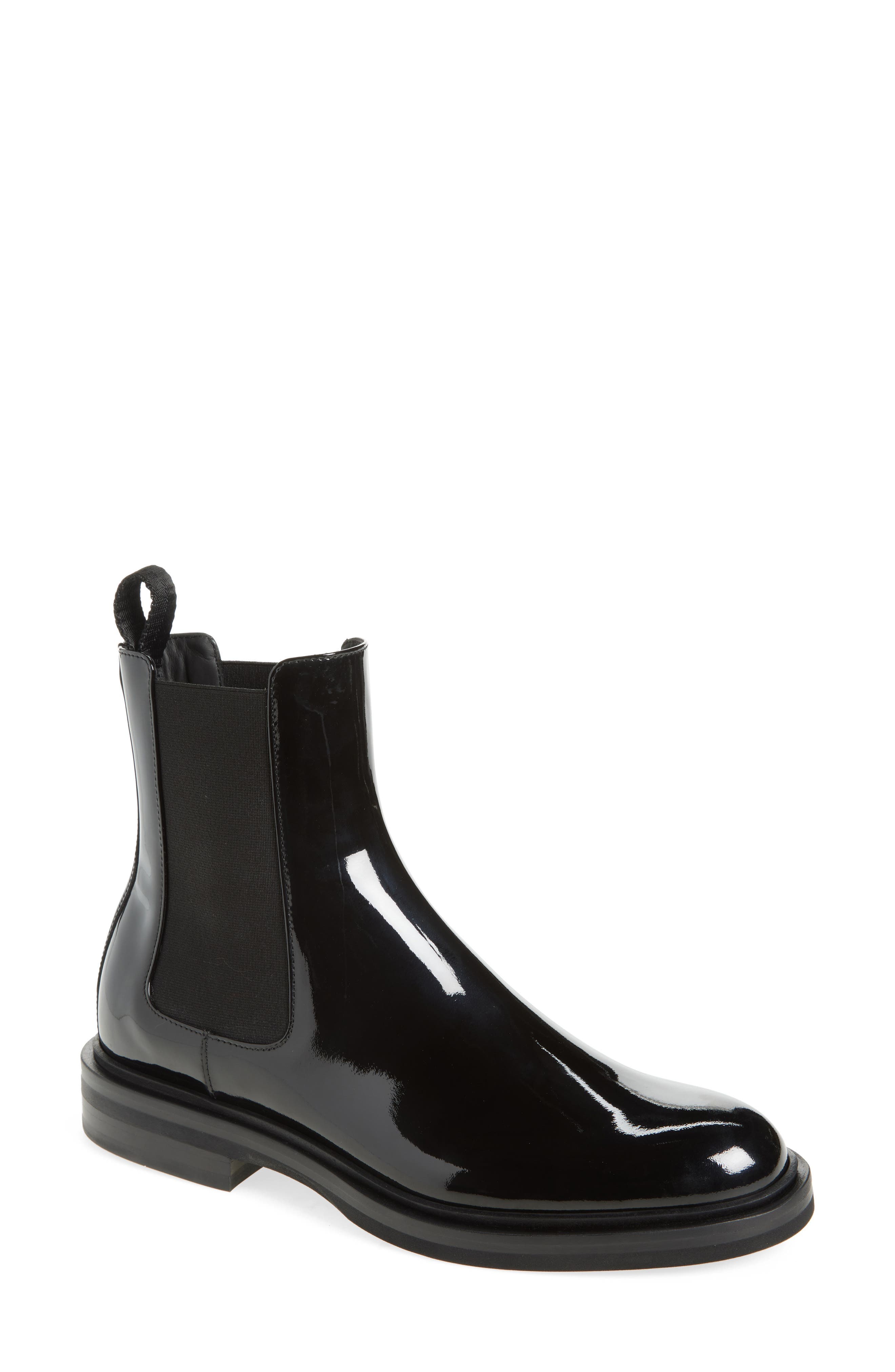 Vernice Patent Leather Chelsea Boot - image 1