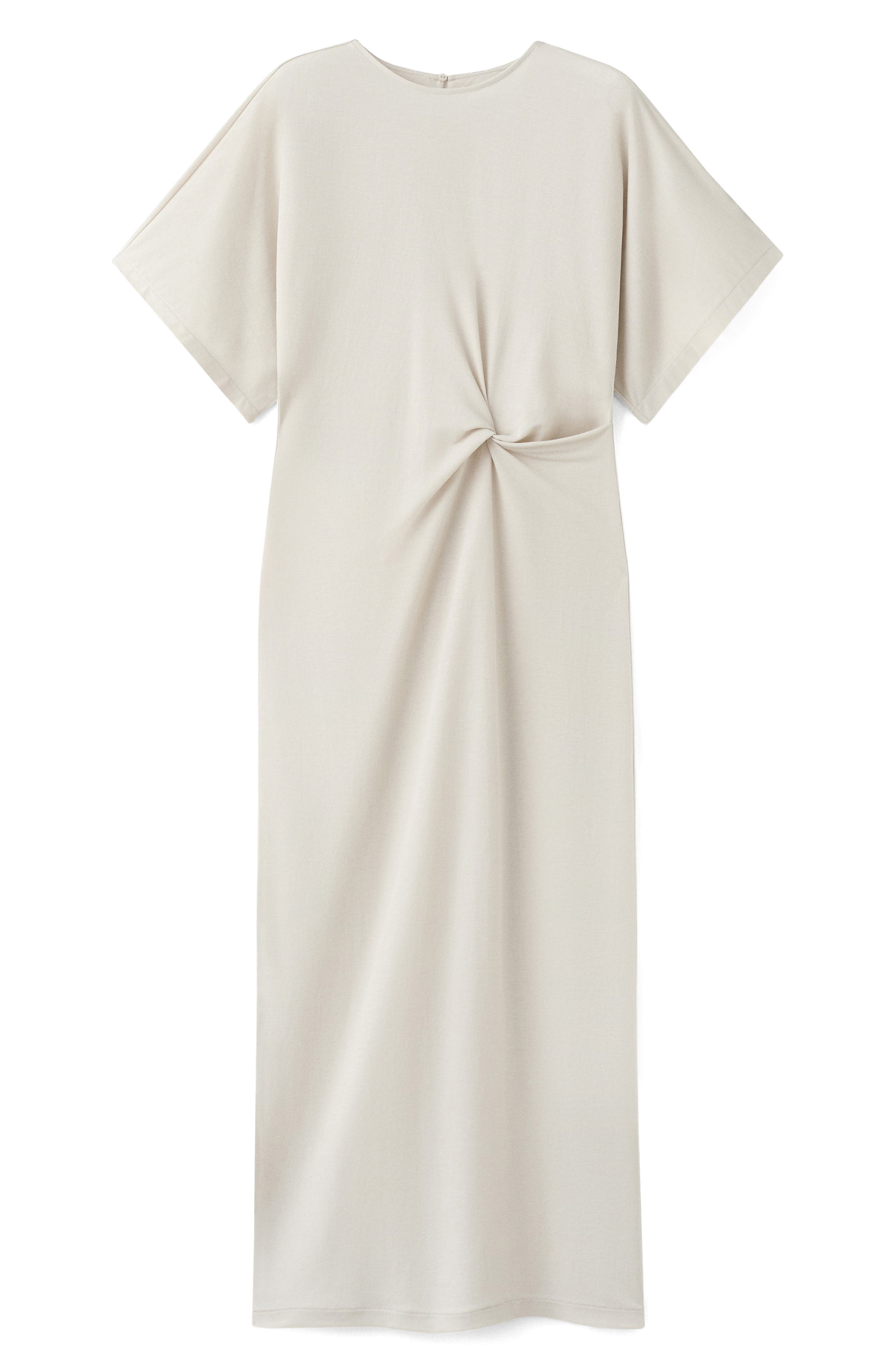 Gathered Midi Dress - image 3