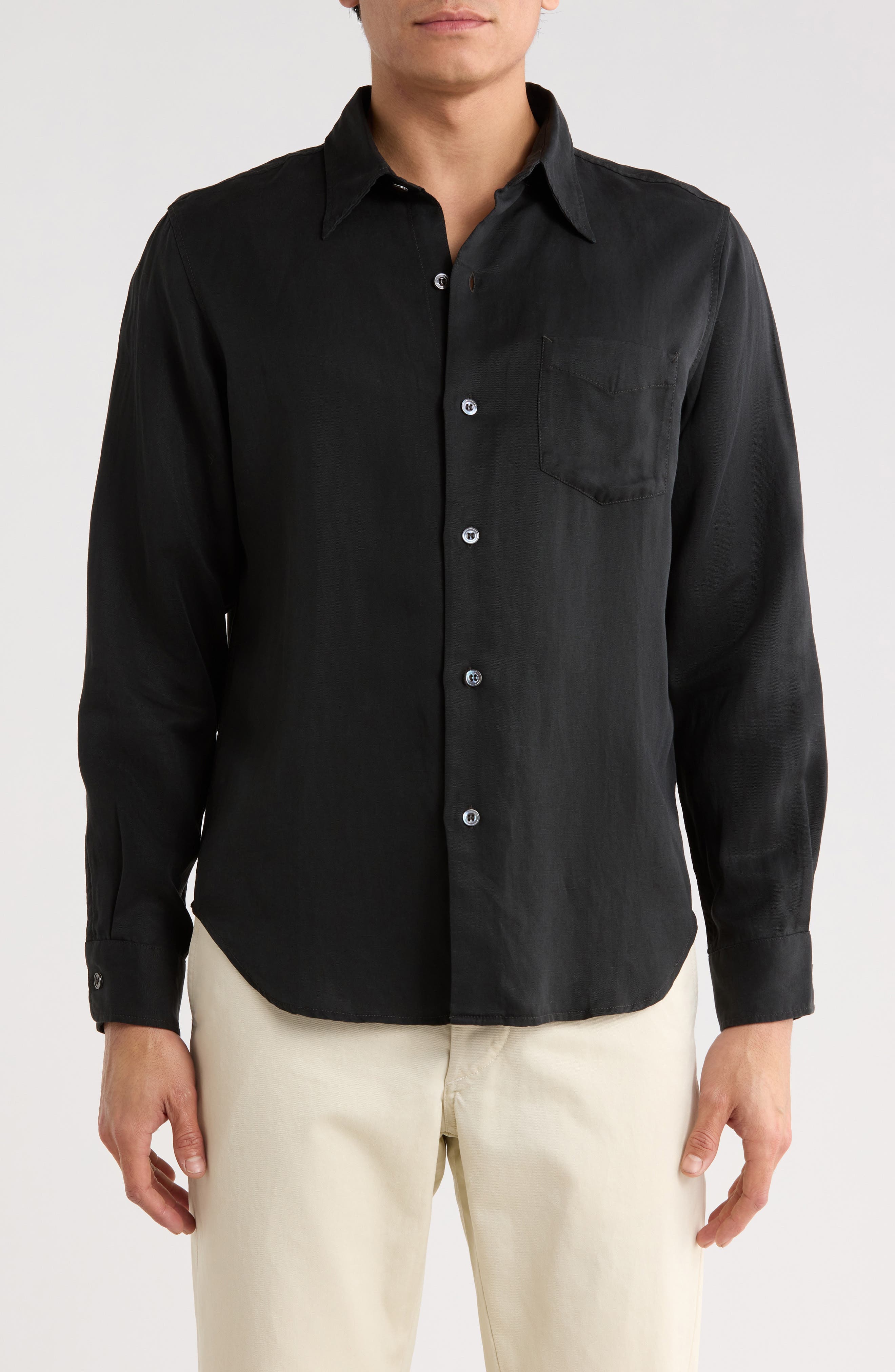 Lounge Lizard Button-Up Shirt - image 1