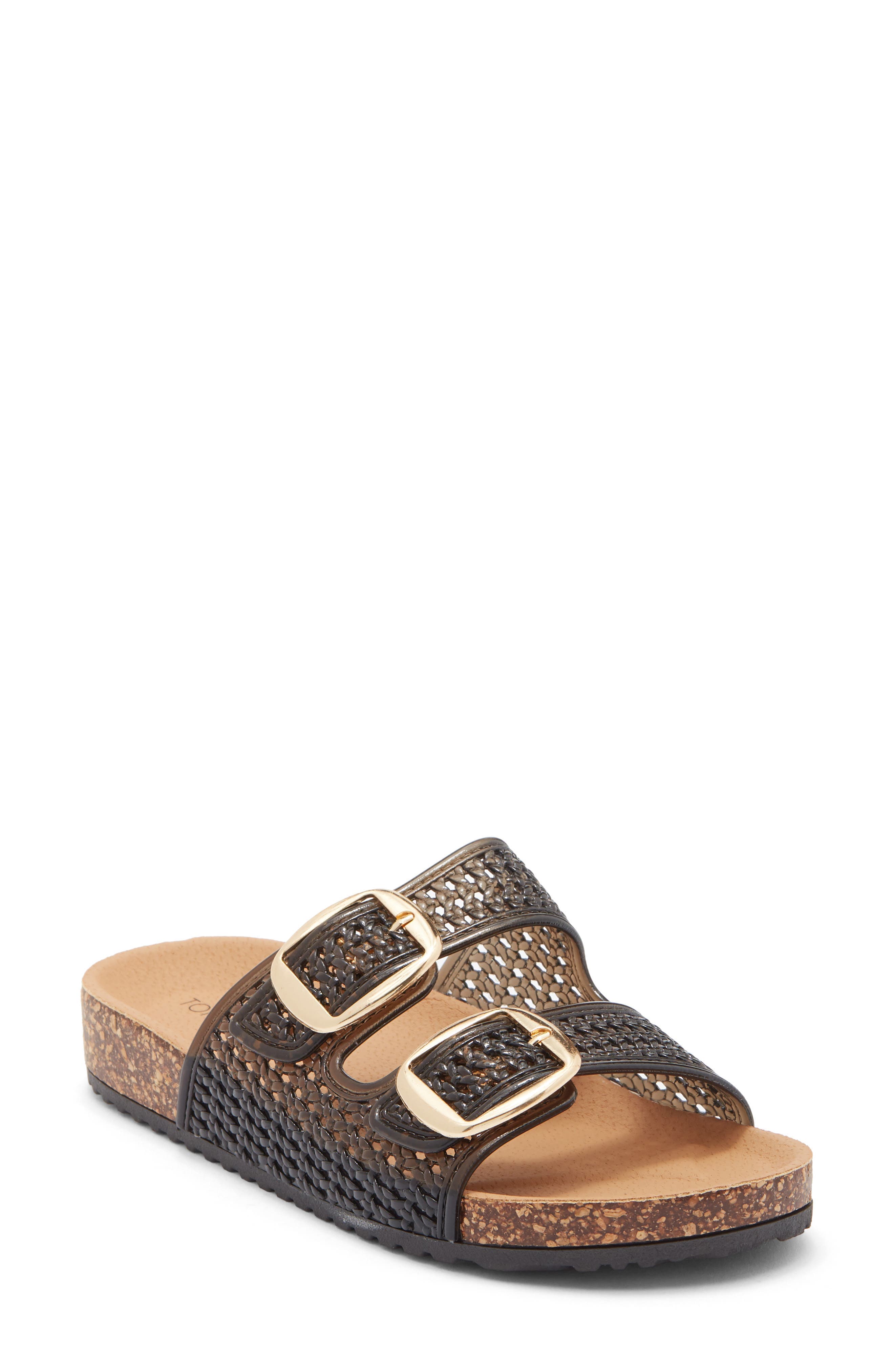 Seattle Clear Double Strap Slide Sandal - image 1