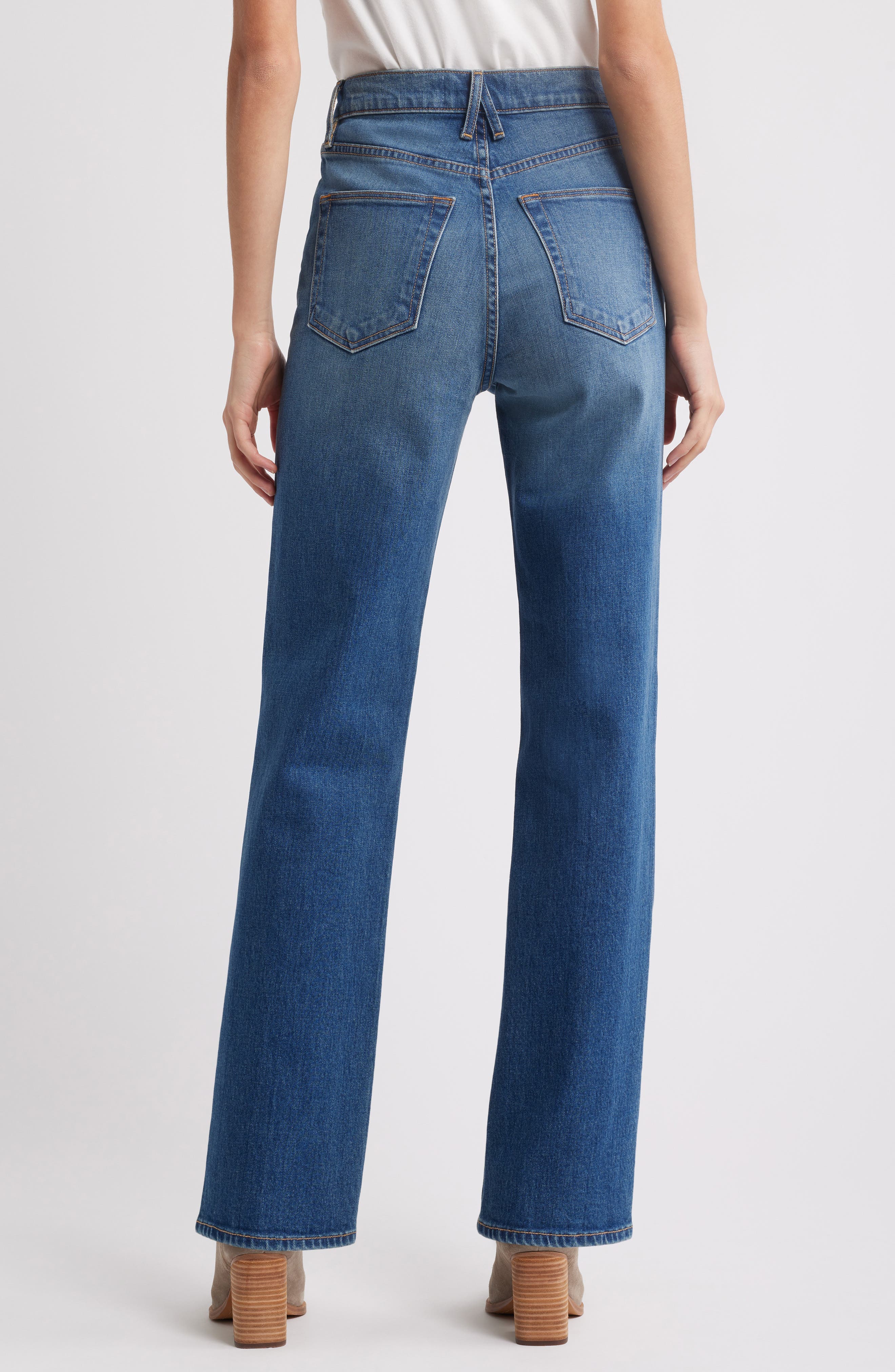 London High Waist Straight Leg Jeans - image 2