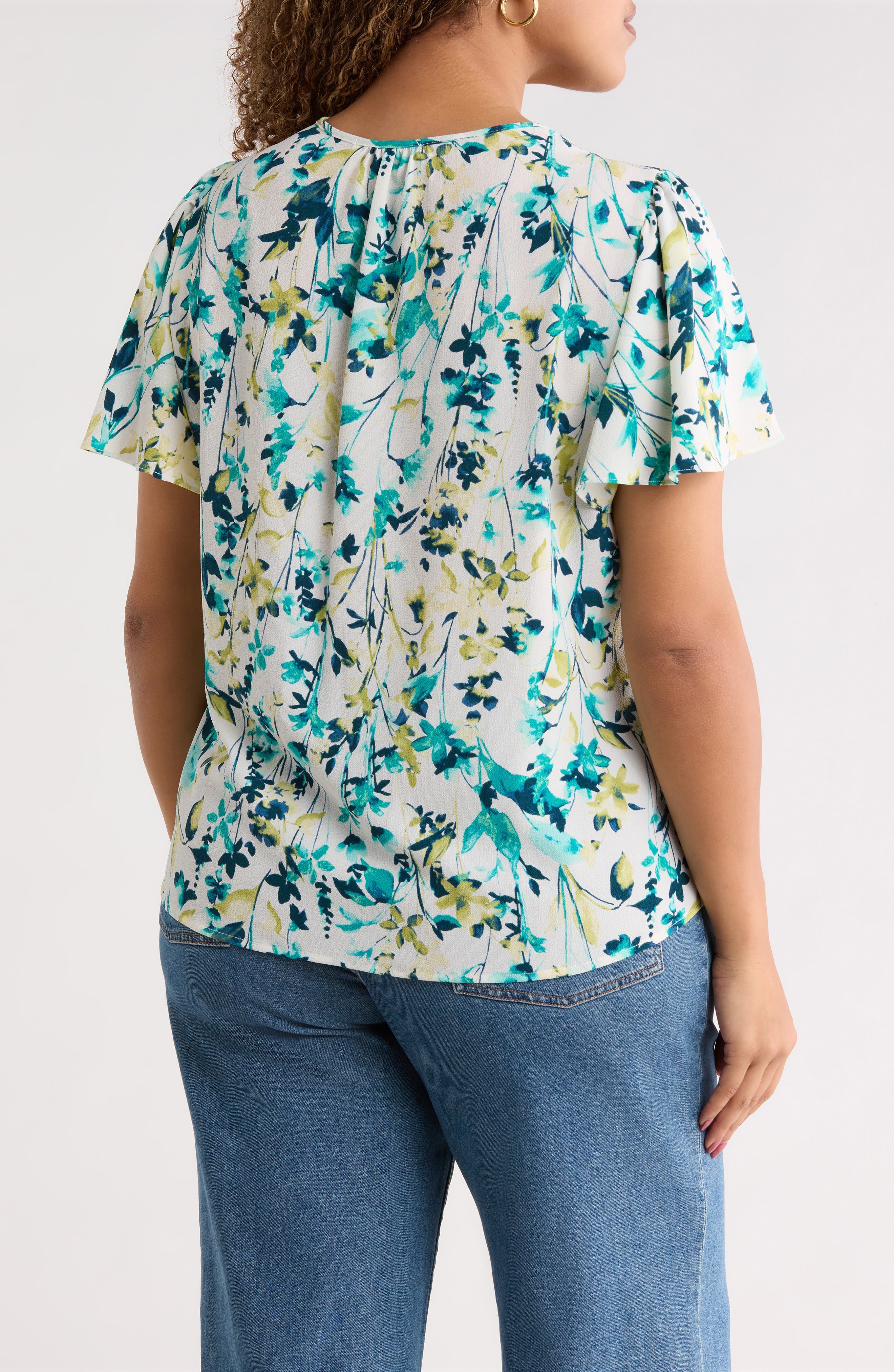 Flutter Sleeve Top - image 2