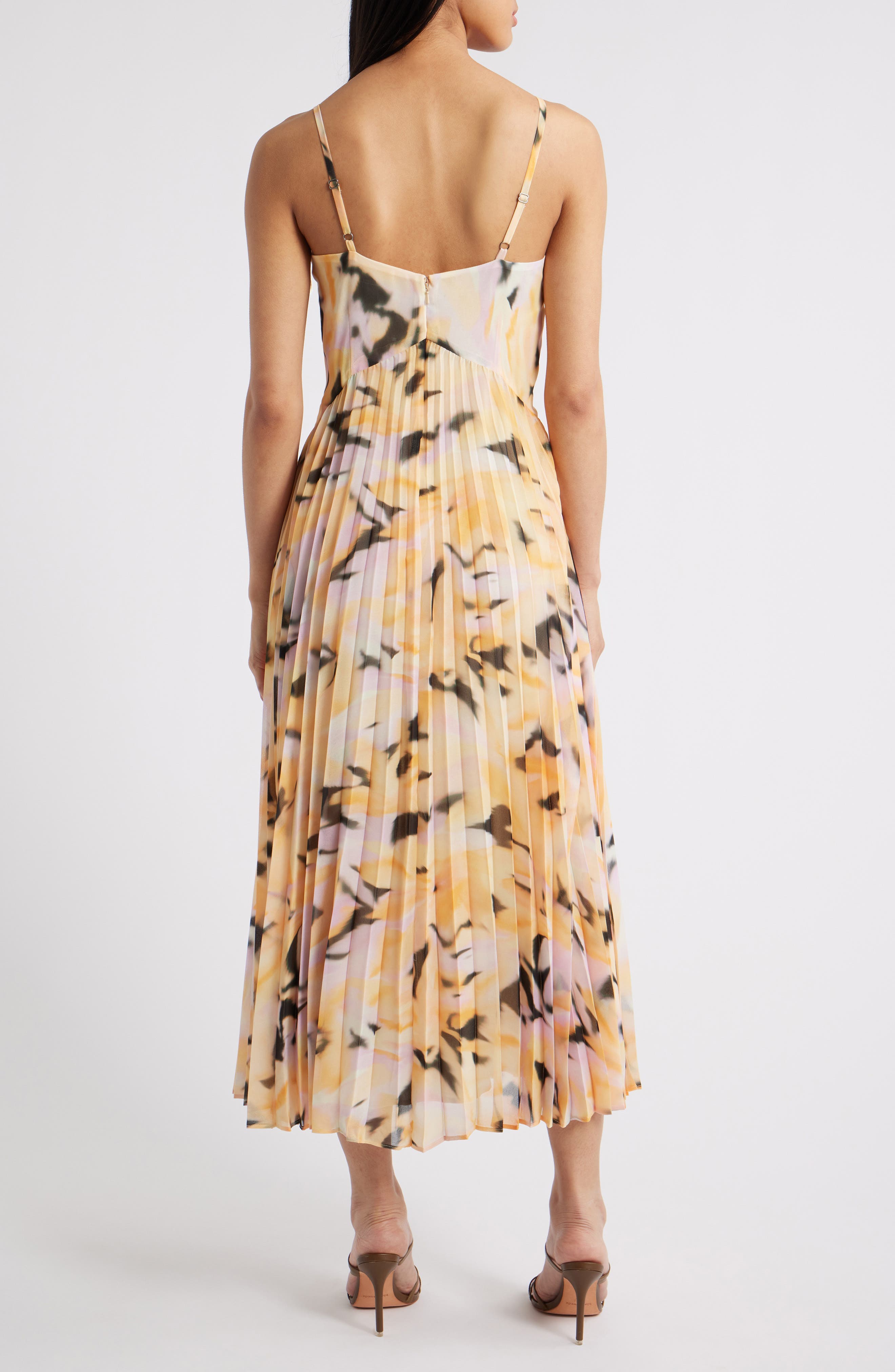 Floral Pleated Sundress - image 4
