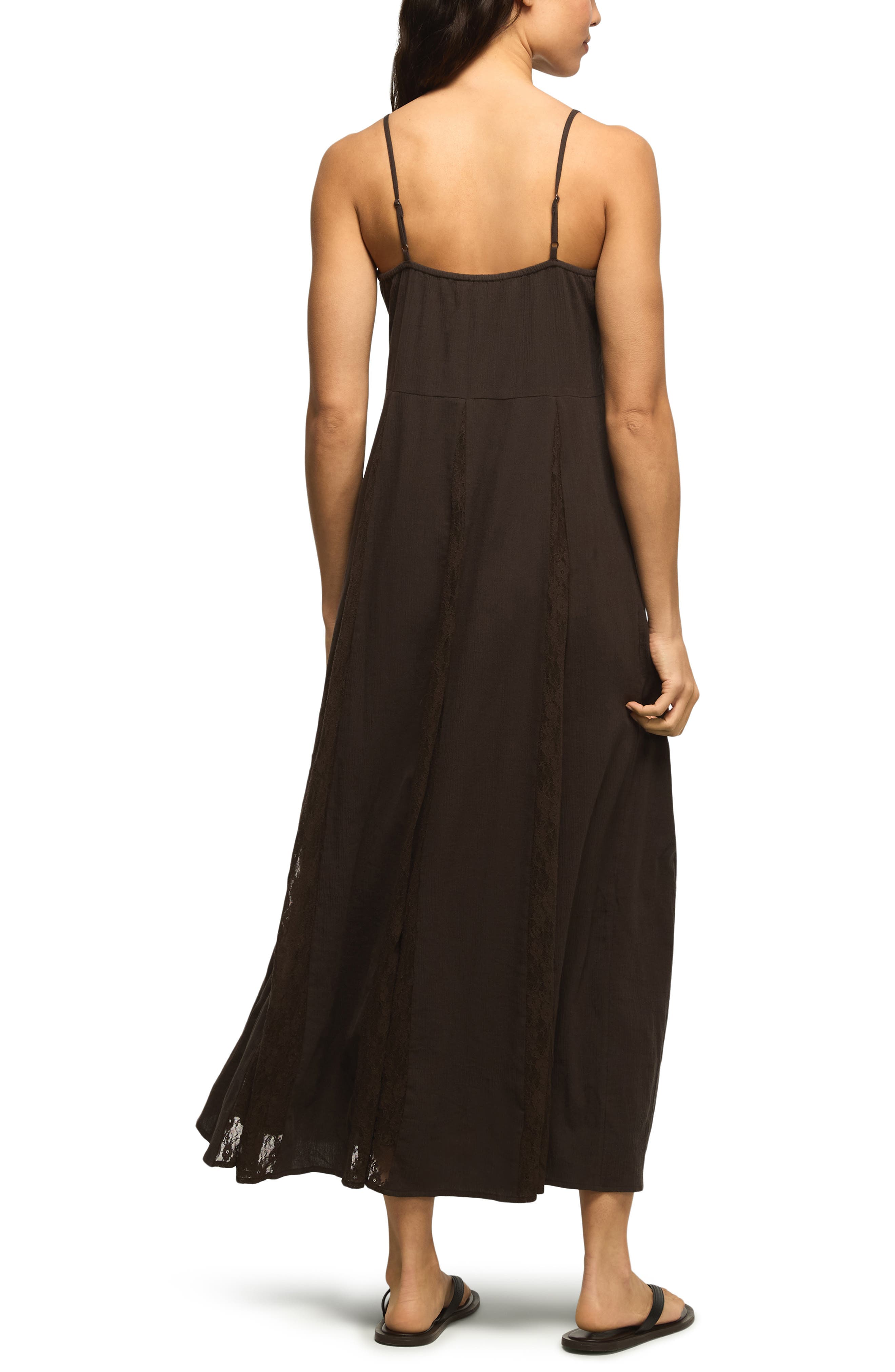 Festival Embroidered Lace Sleeveless Maxi Dress - image 2