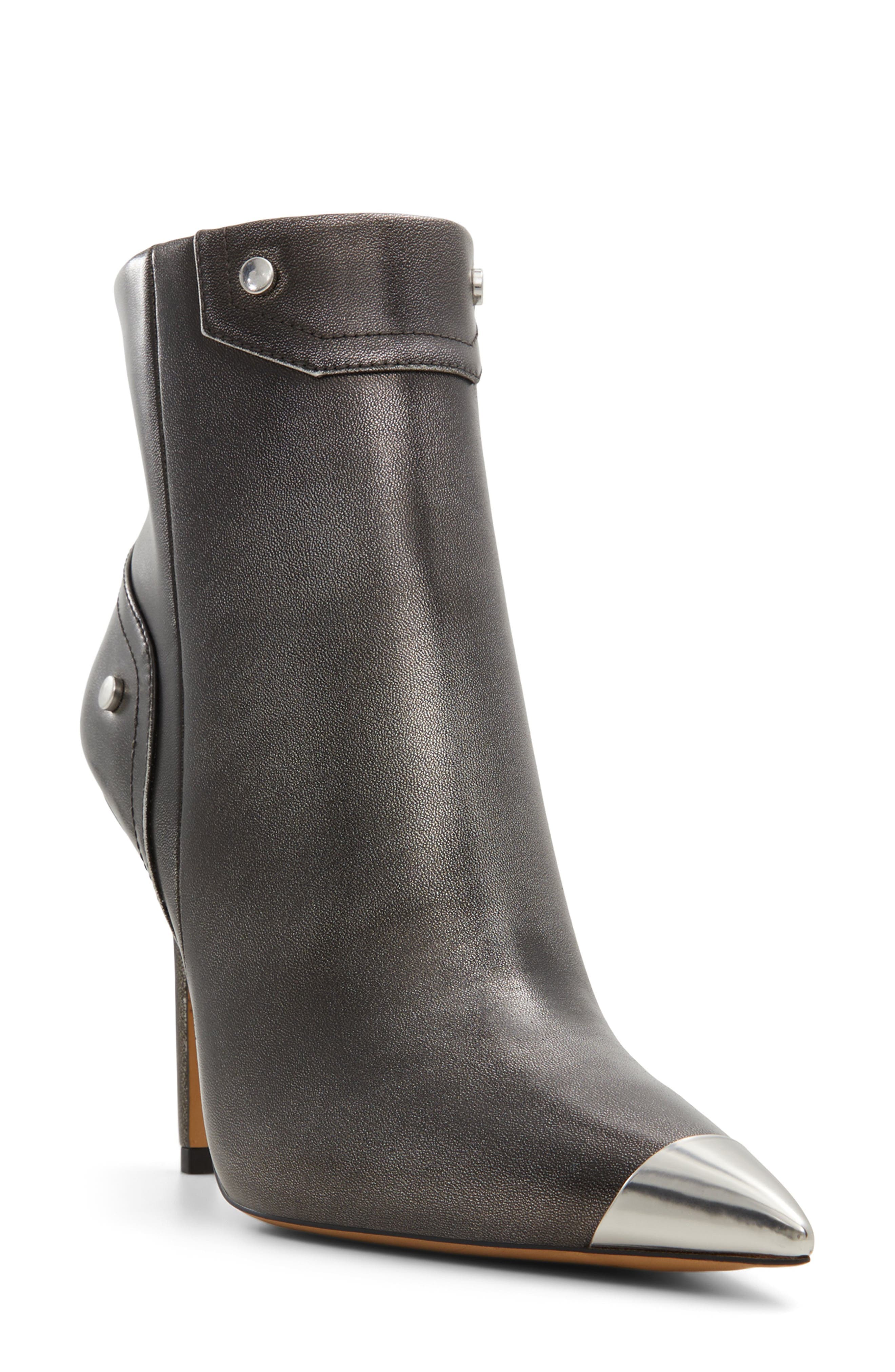 Nilita Pointed Cap Toe Bootie - image 1