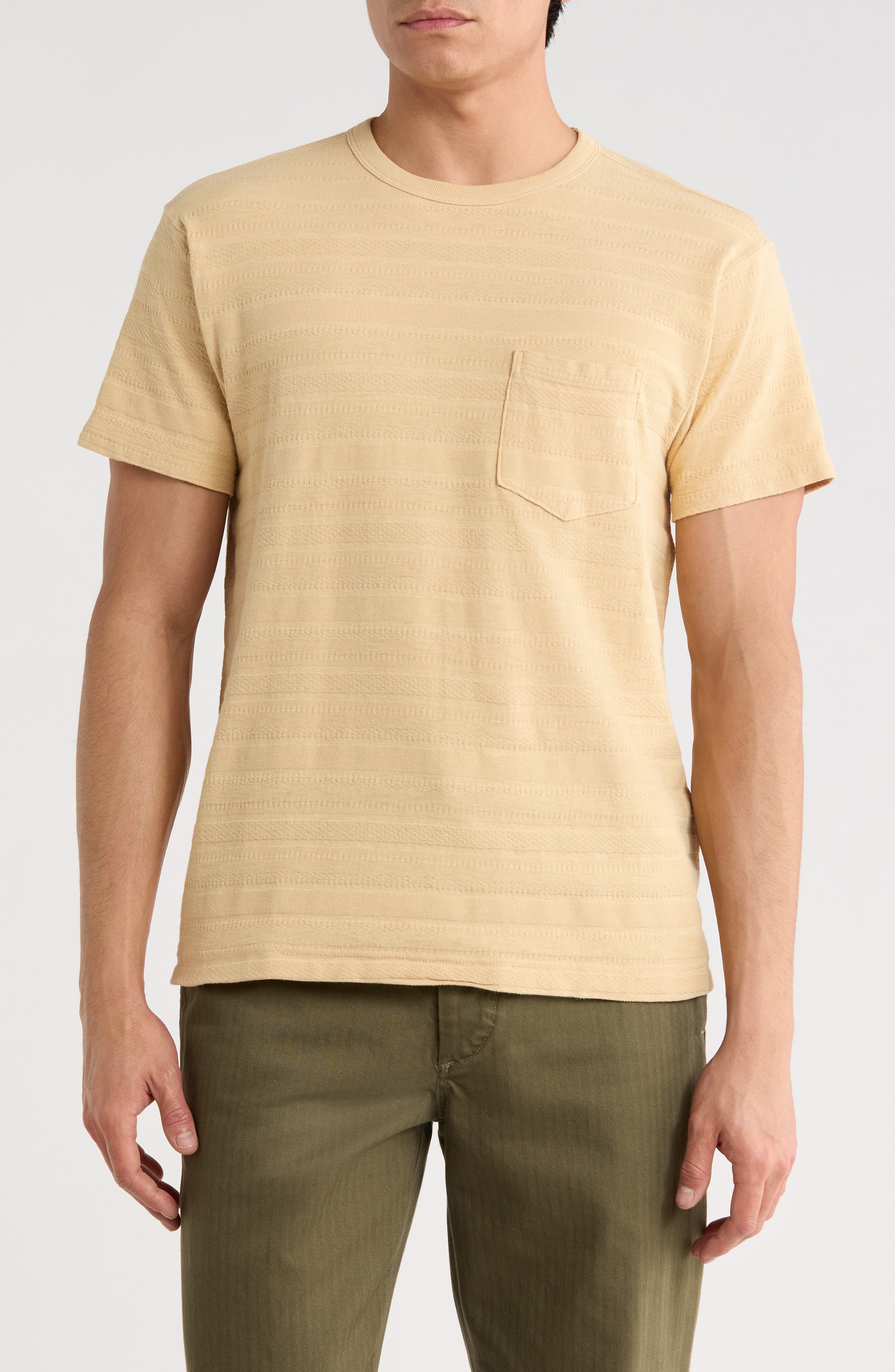 Vintage Jacquard Classic Crew T-Shirt - image 1