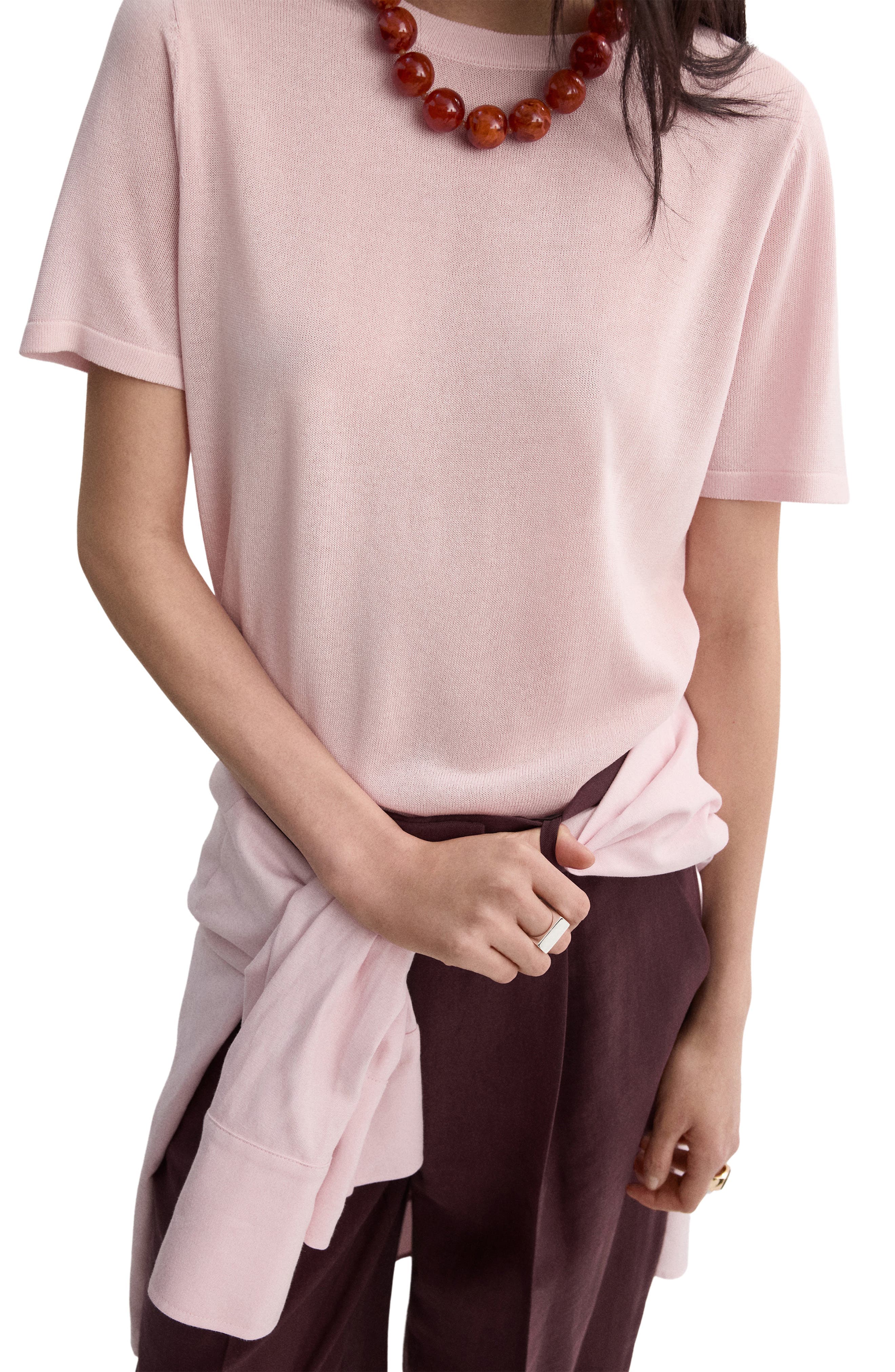 Short Sleeve Sweater - image 2