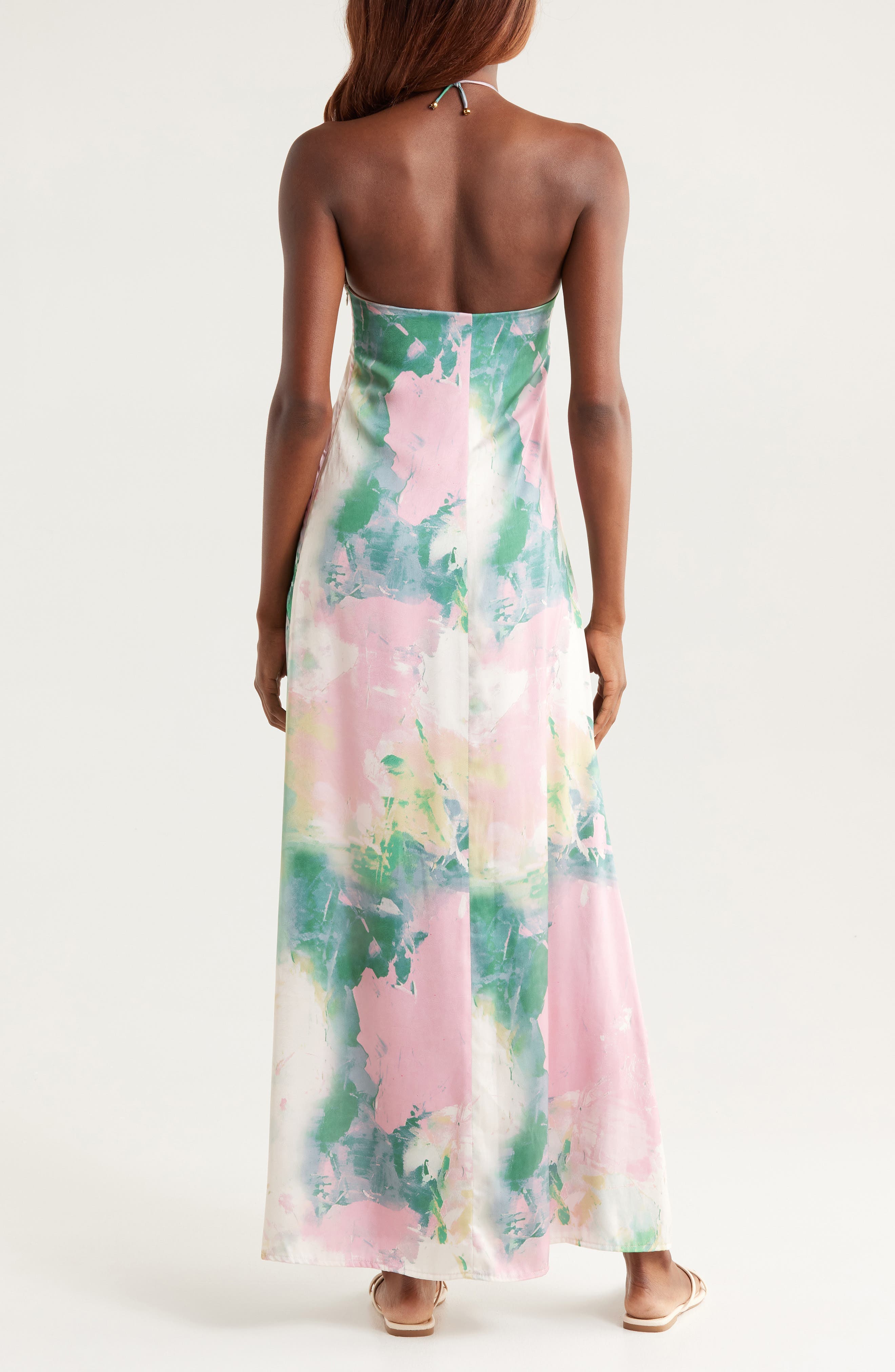 Mar Halter Cover-Up Dress - image 2