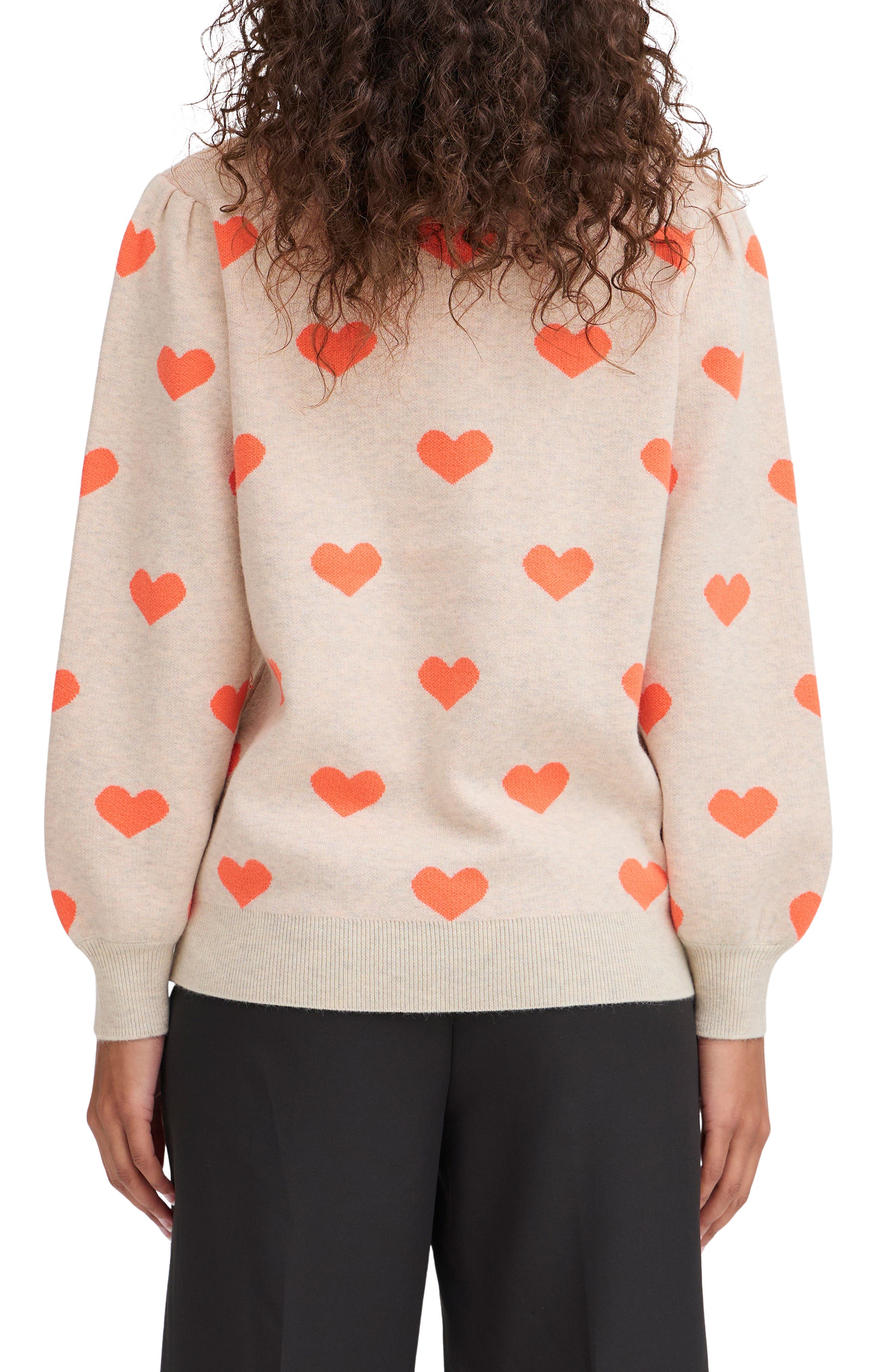Heart Pullover Sweater - image 2