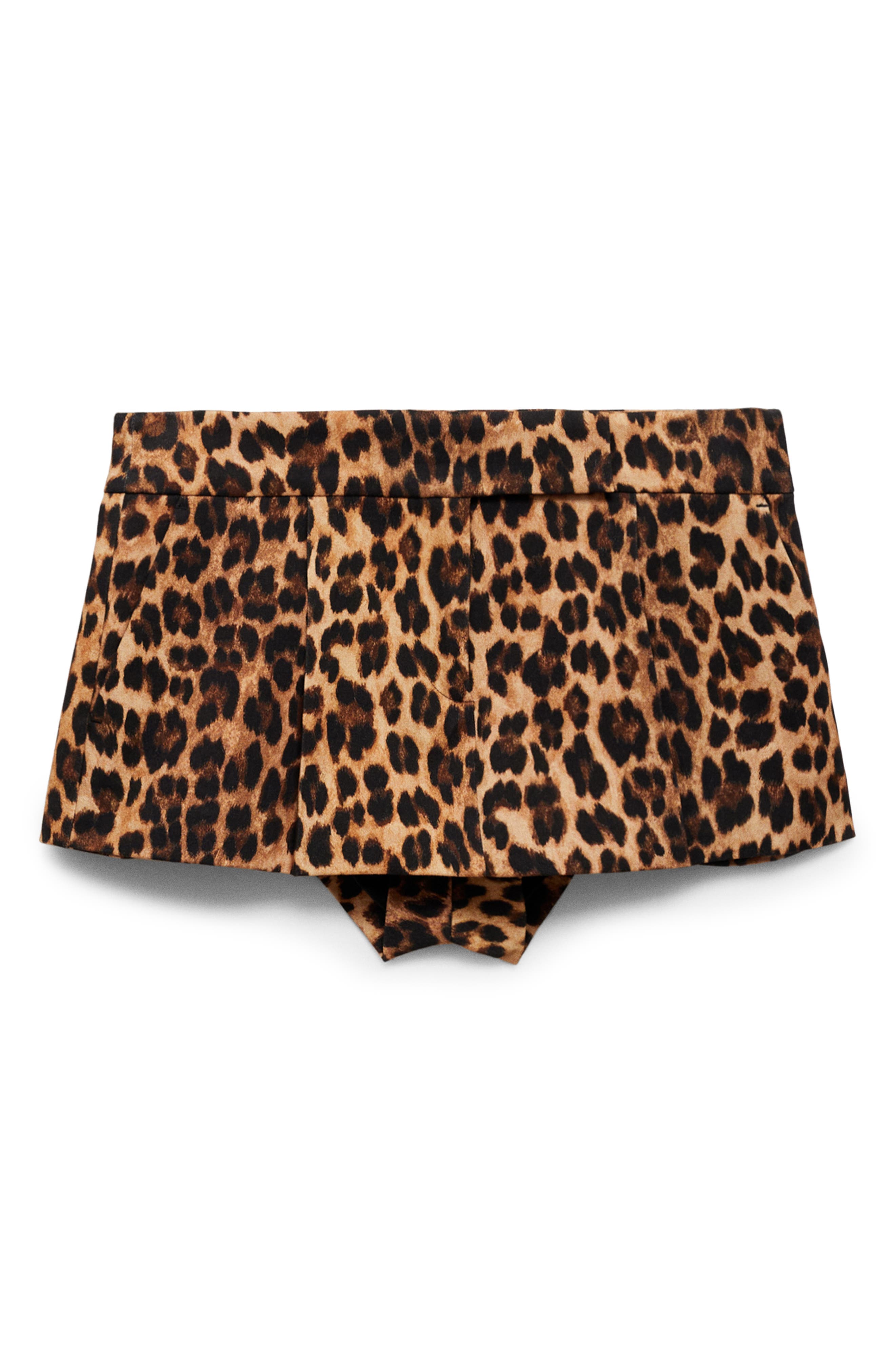 Leopard Print Skort - image 1