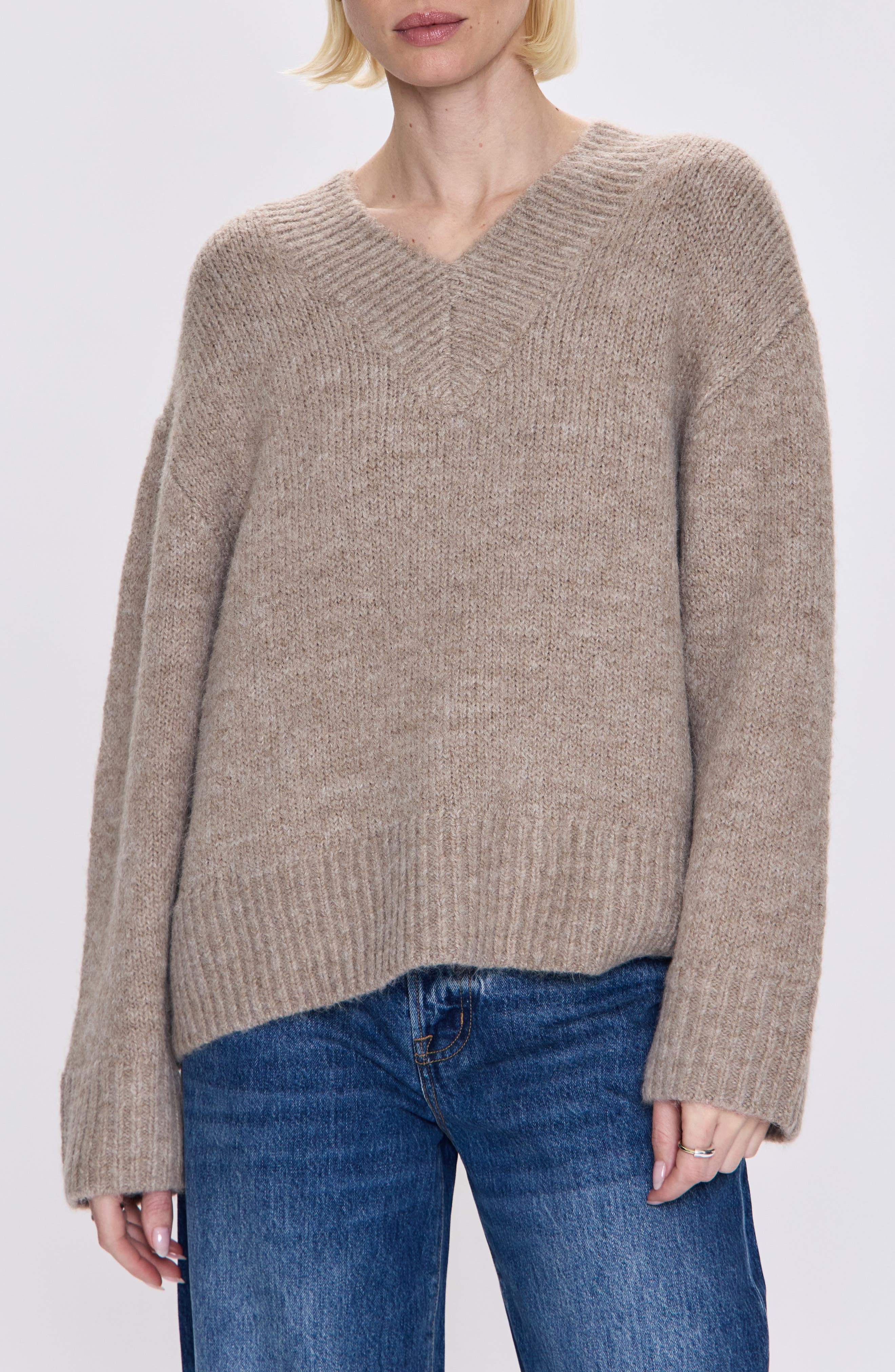 Talia V-Neck Sweater - image 1