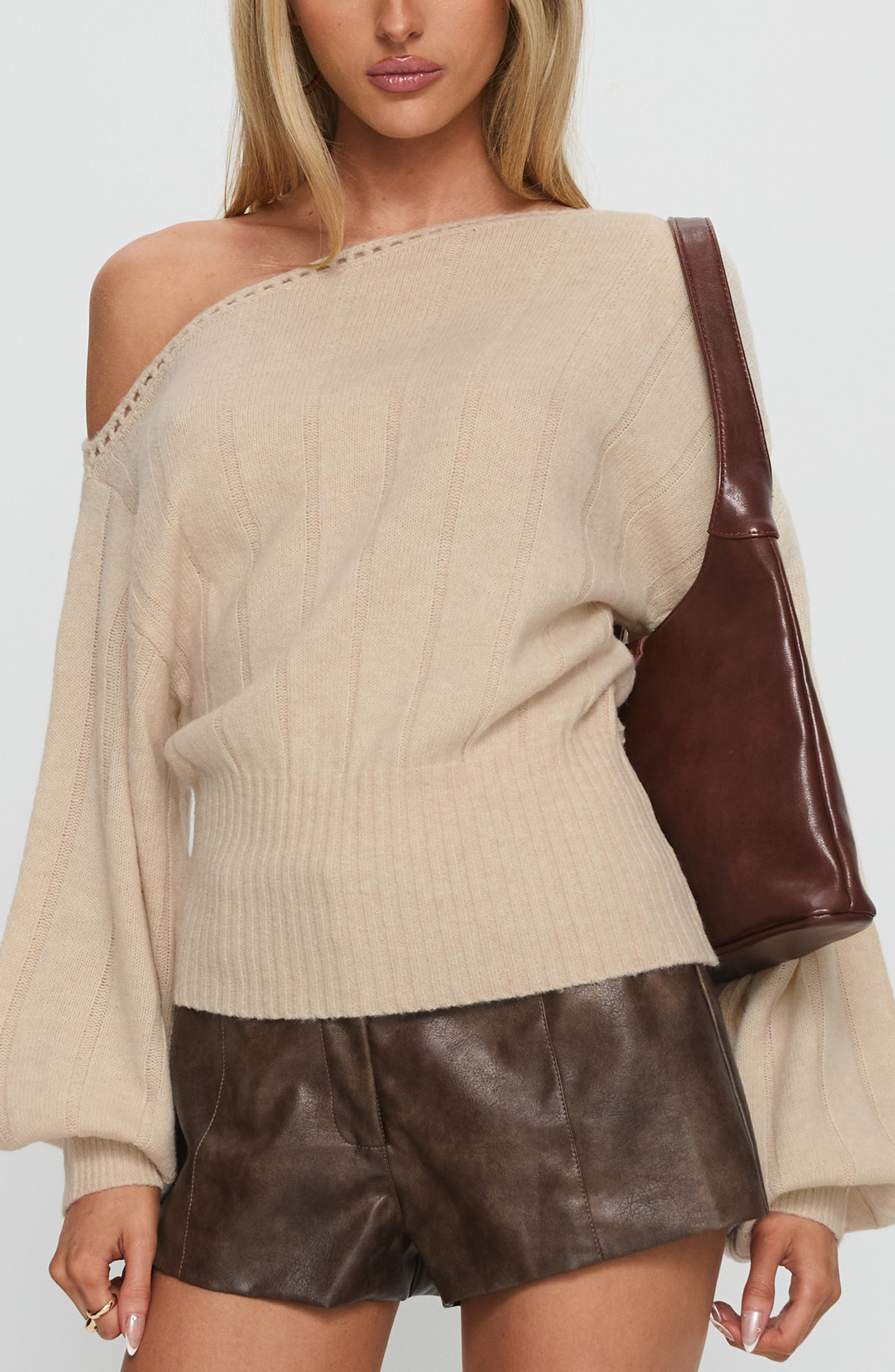 Jackeline Off the Shoulder Sweater - image 1