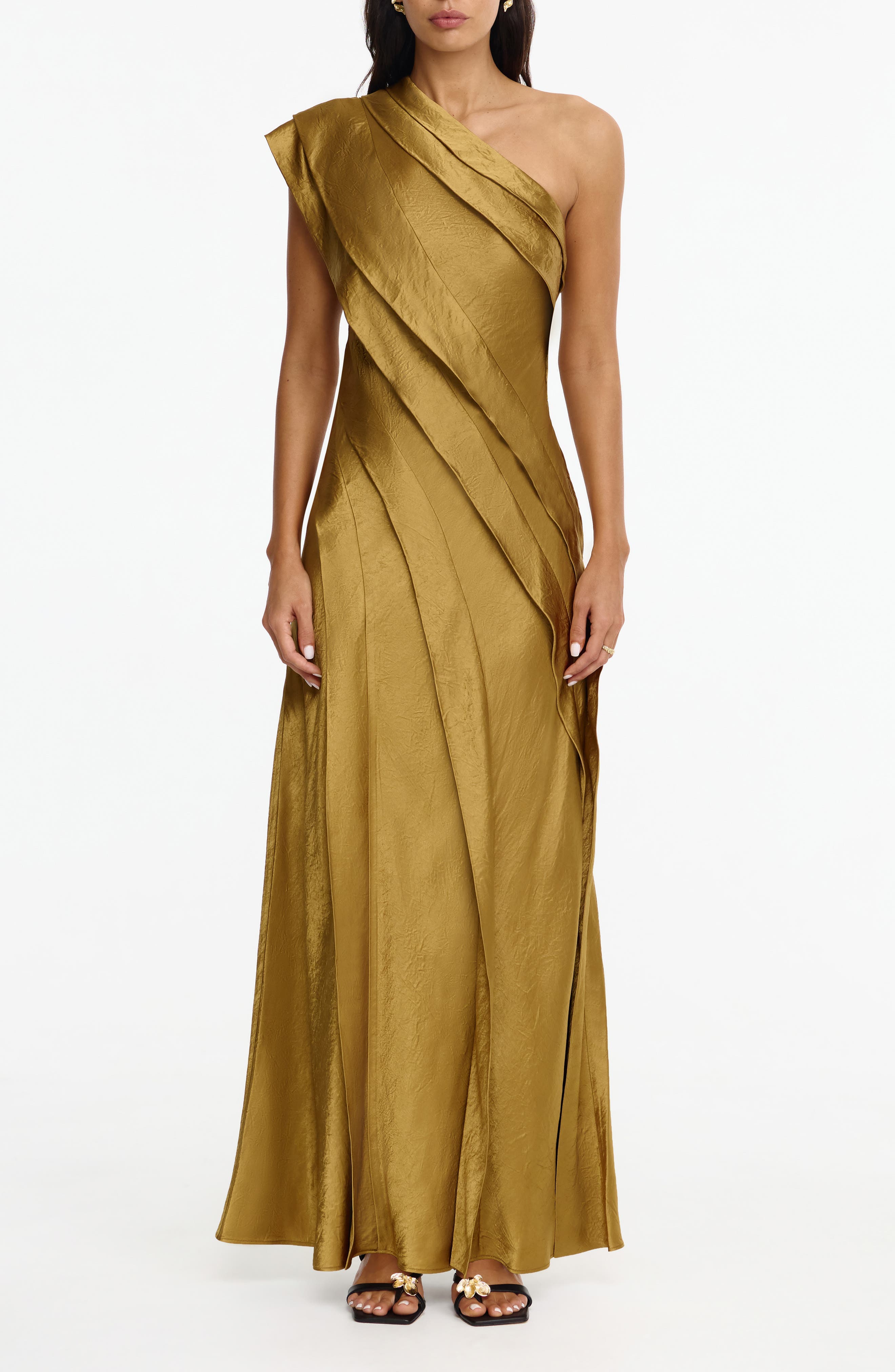 Blenfleet One-Shoulder Gown - image 1